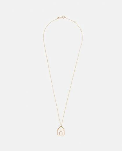 9K COLLANA CASITA ORO