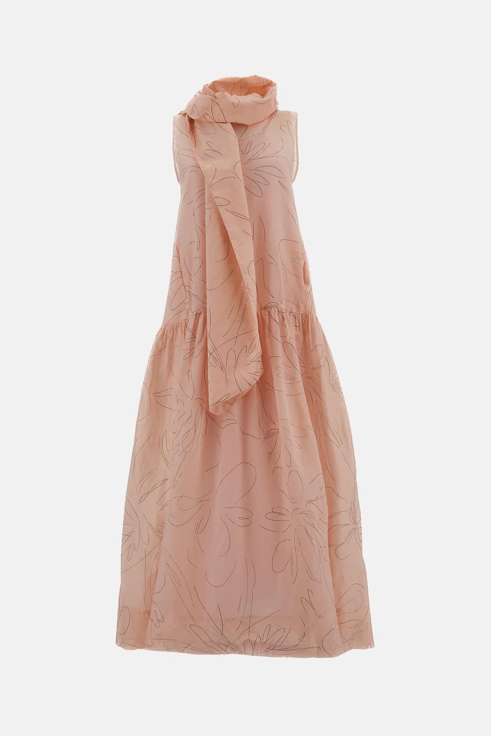 ABITO LUNGO IN ORGANZA