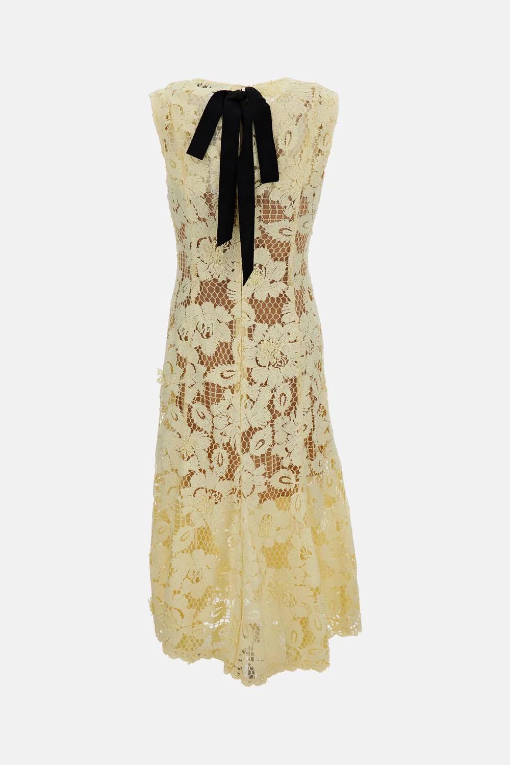 ABITO MIDI IN PIZZO CROCHET - Image 2