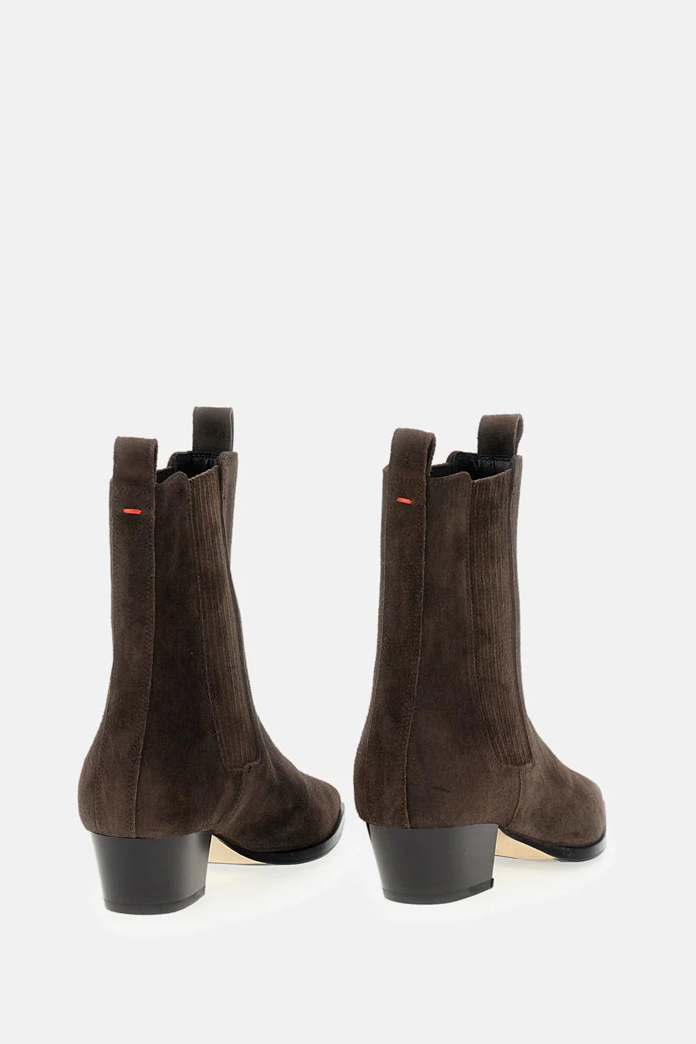AGATA COW SUEDE LEATHER MOKA - Image 5