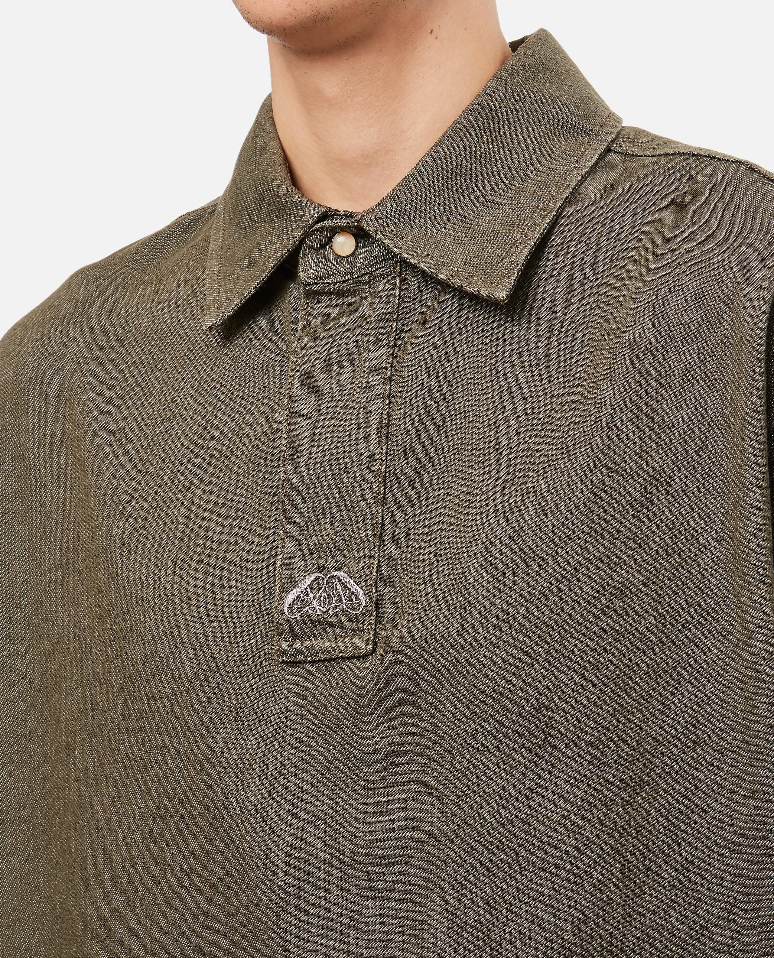 CAMICIA IN COTONE DENIM - Image 4