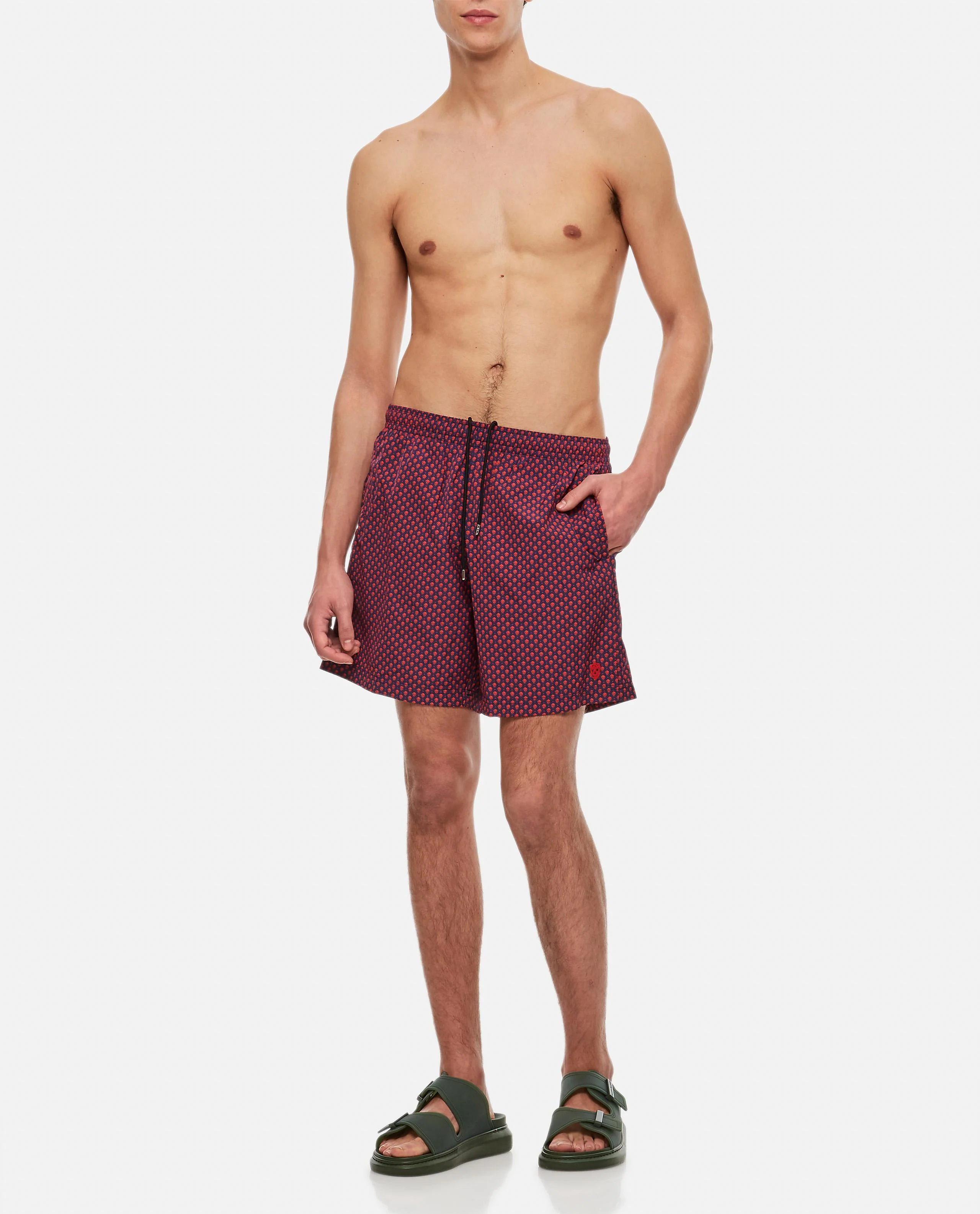 COSTUME DA BAGNO CON TESCHIO A POIS - Image 2