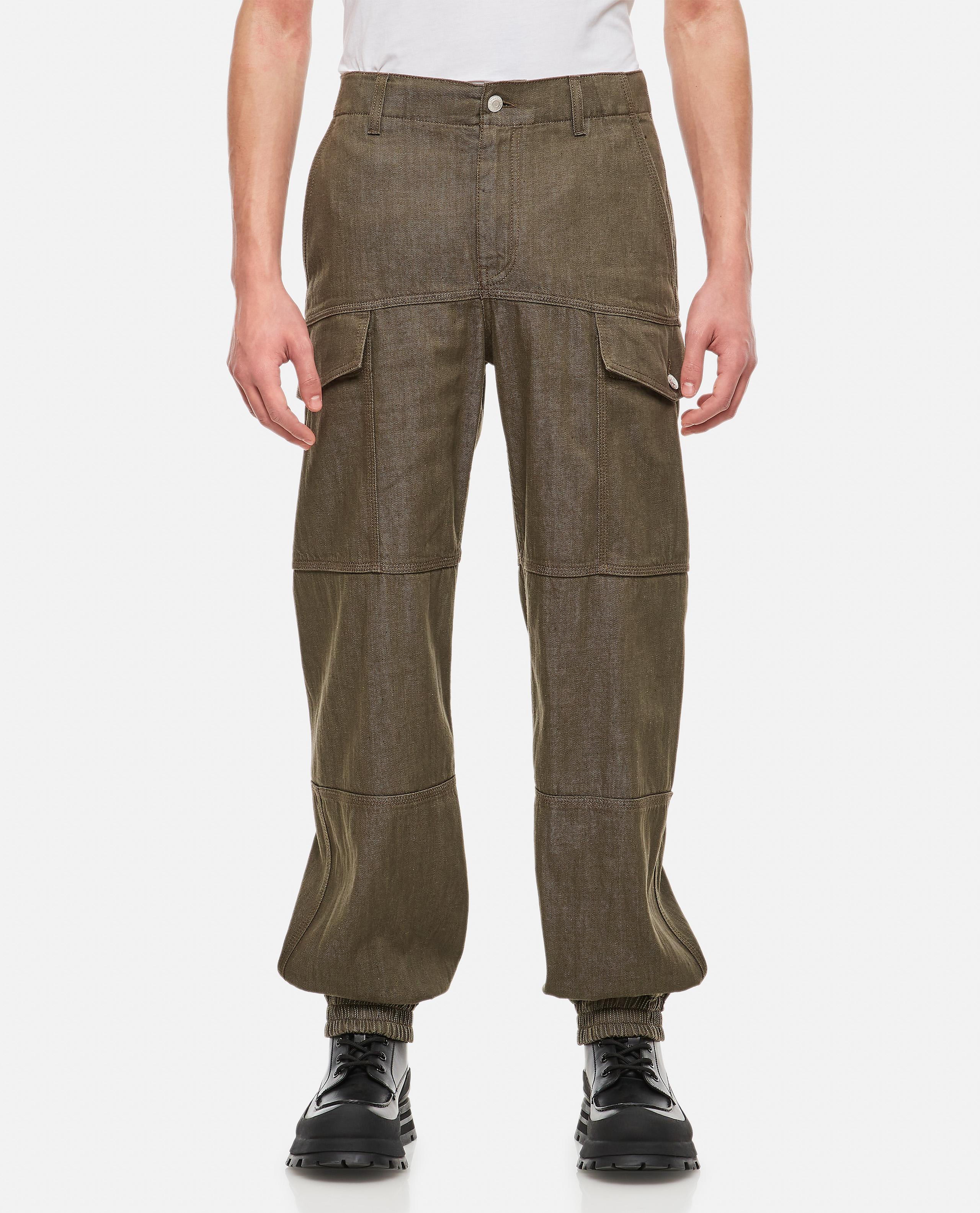 JOGGER IN COTONE DENIM