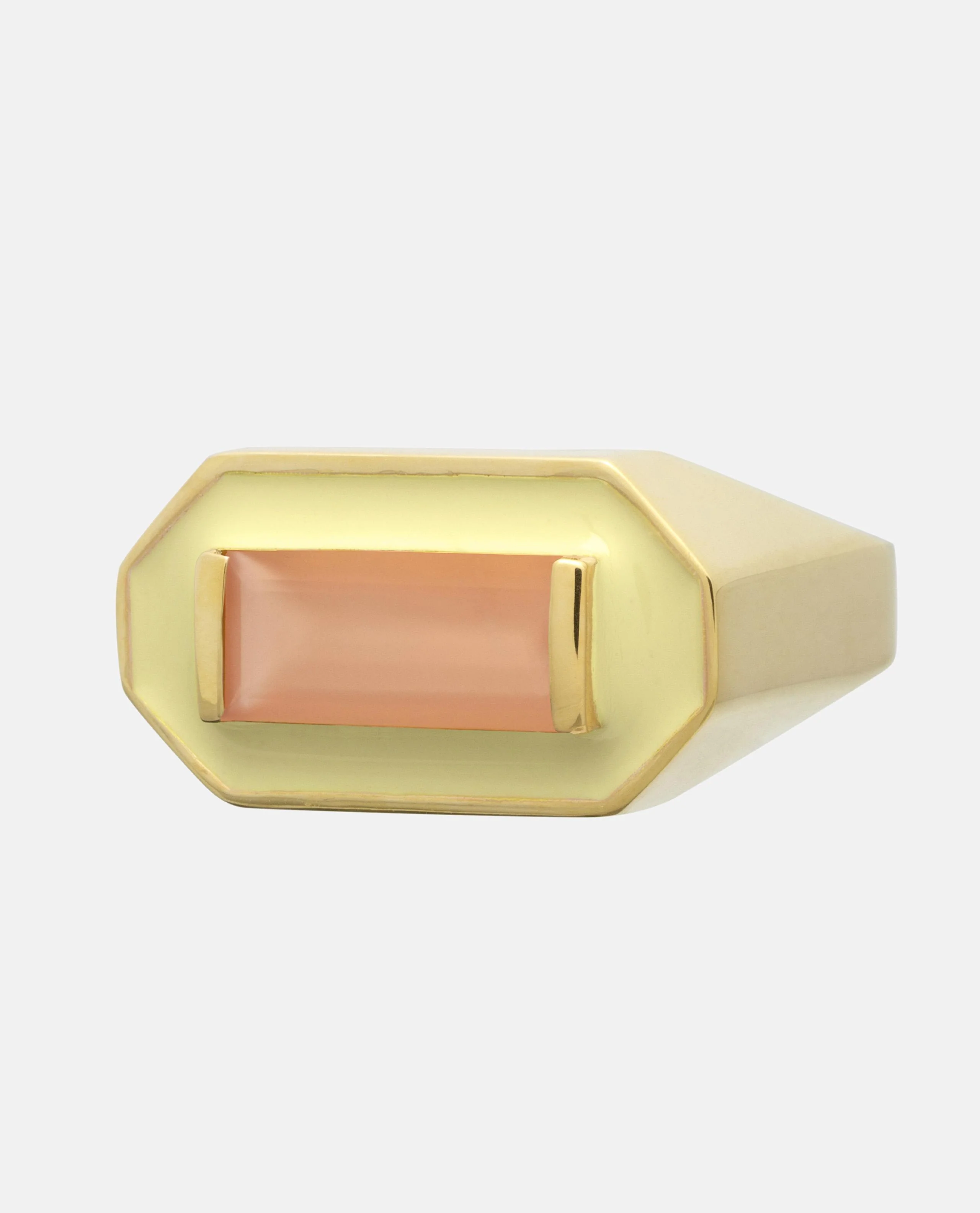 DECO MAXI BAGUETTE PIETRA DI LUNA ANELLO