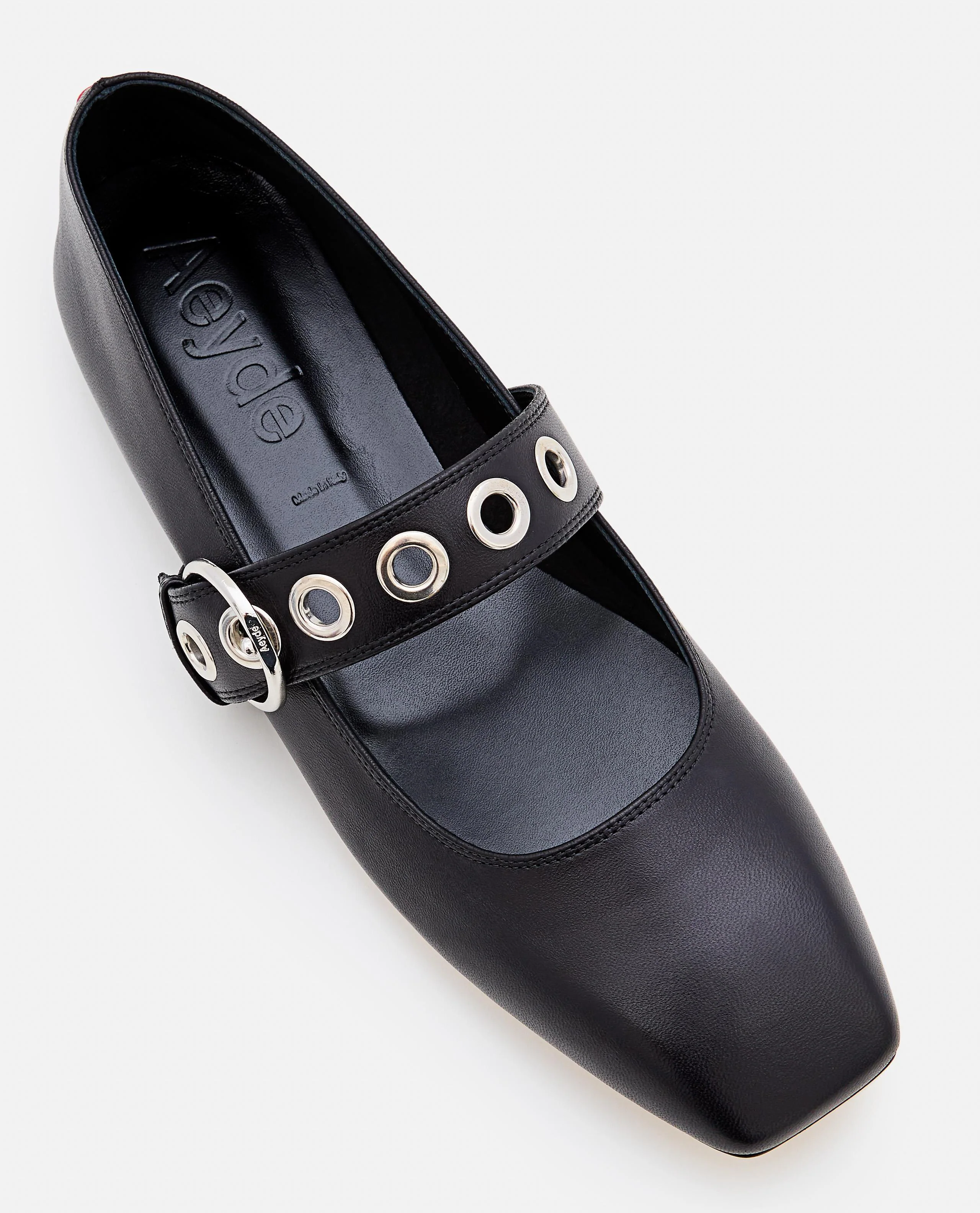 BALLERINE UMA EYELET IN NAPPA - Image 4