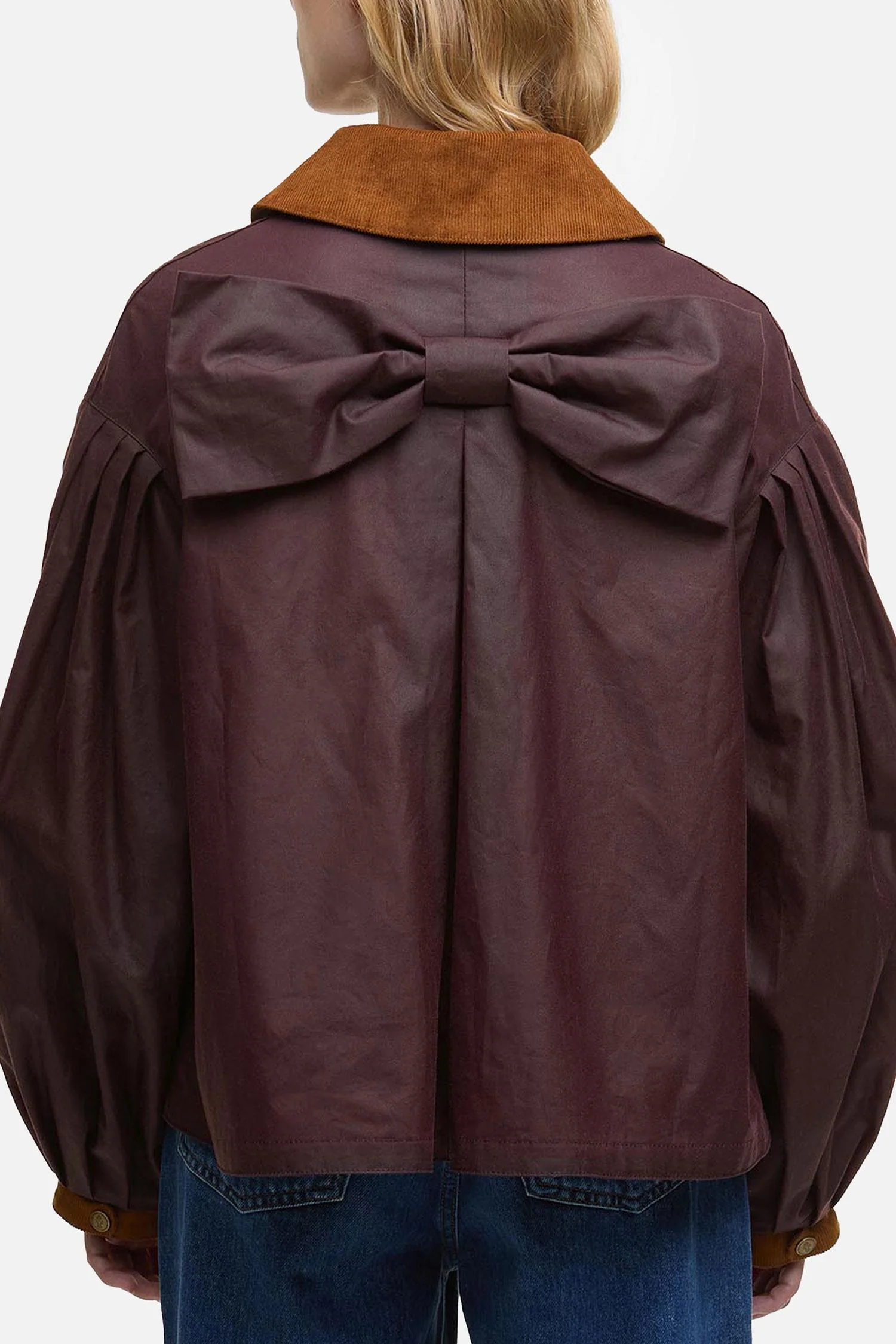 BARBOUR X FARM RIO THAIS WAX JACKET - Image 4