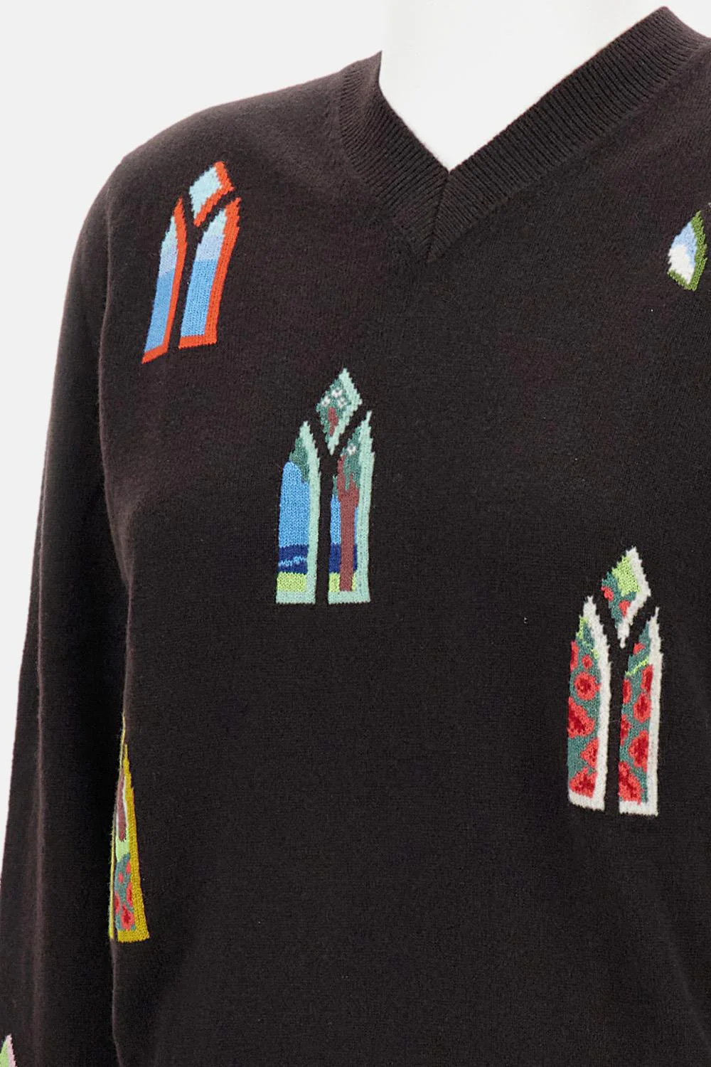 CARDIGAN CON SCOLLO A 'V' - Image 3