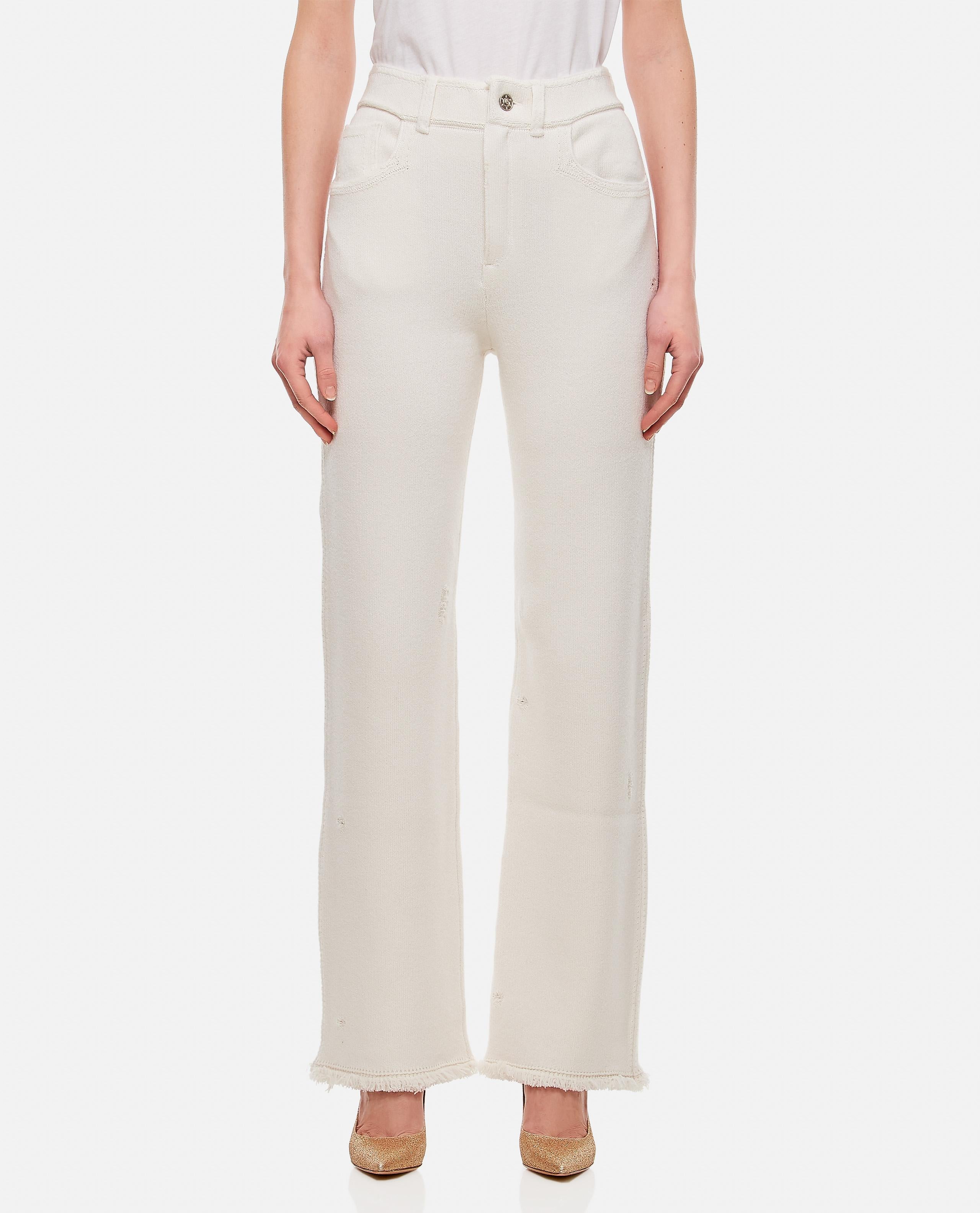 CASHMERE STRAIGHT PANTS