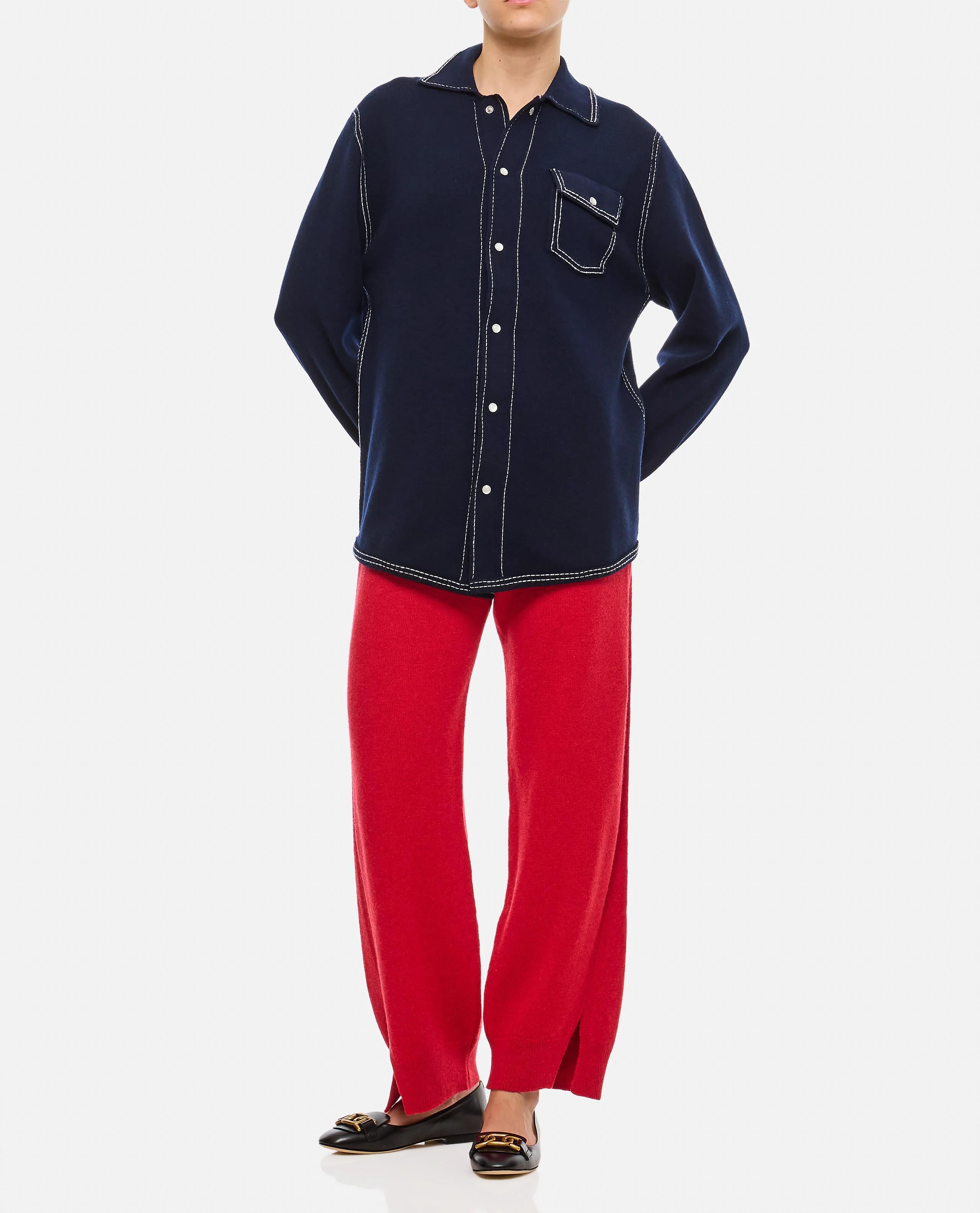 PANTALONI IN CASHMERE - Image 2