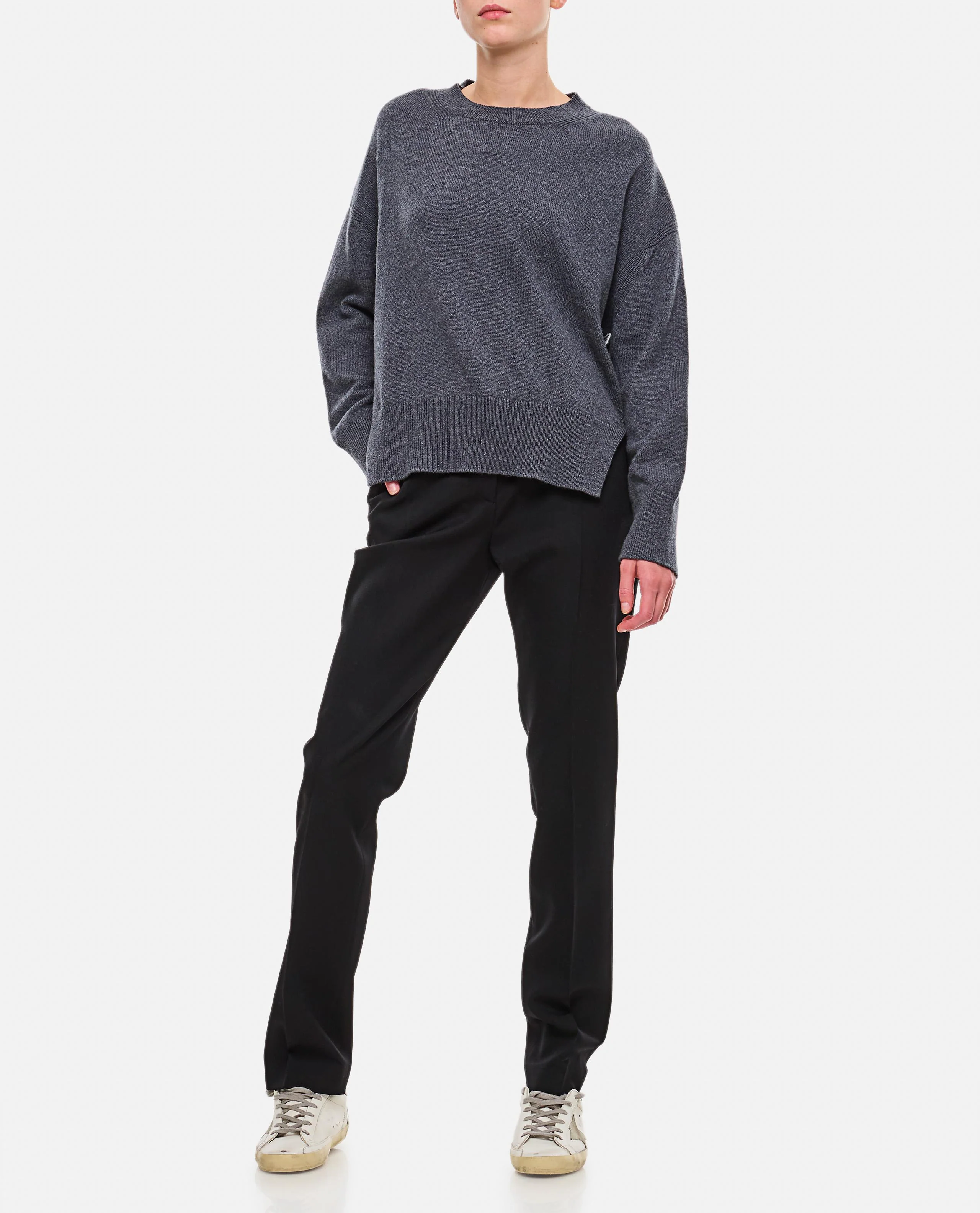 PULLOVER IN CASHMERE GIROCOLLO - Image 2