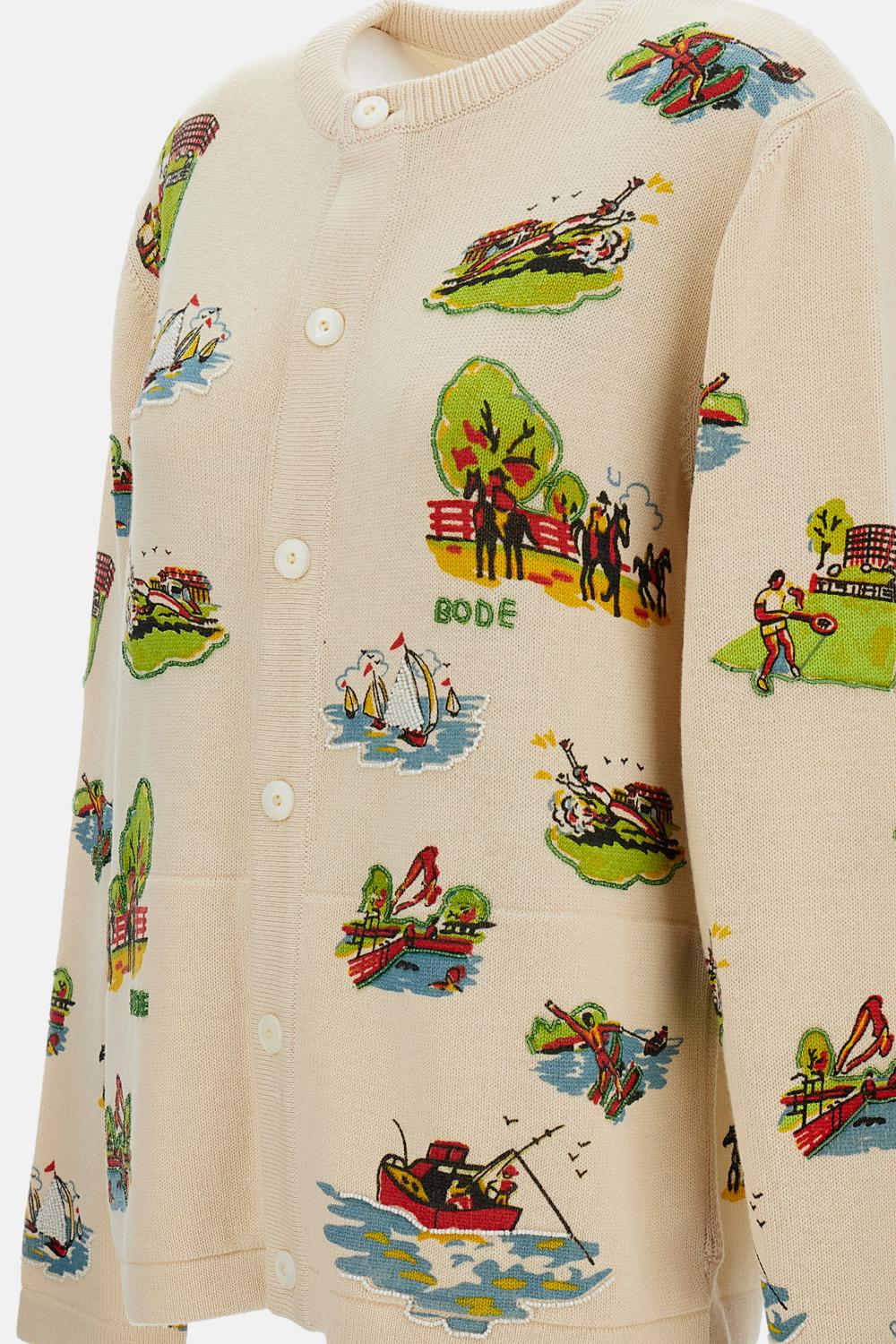 BEADED CAMP CARDIGAN - Image 3