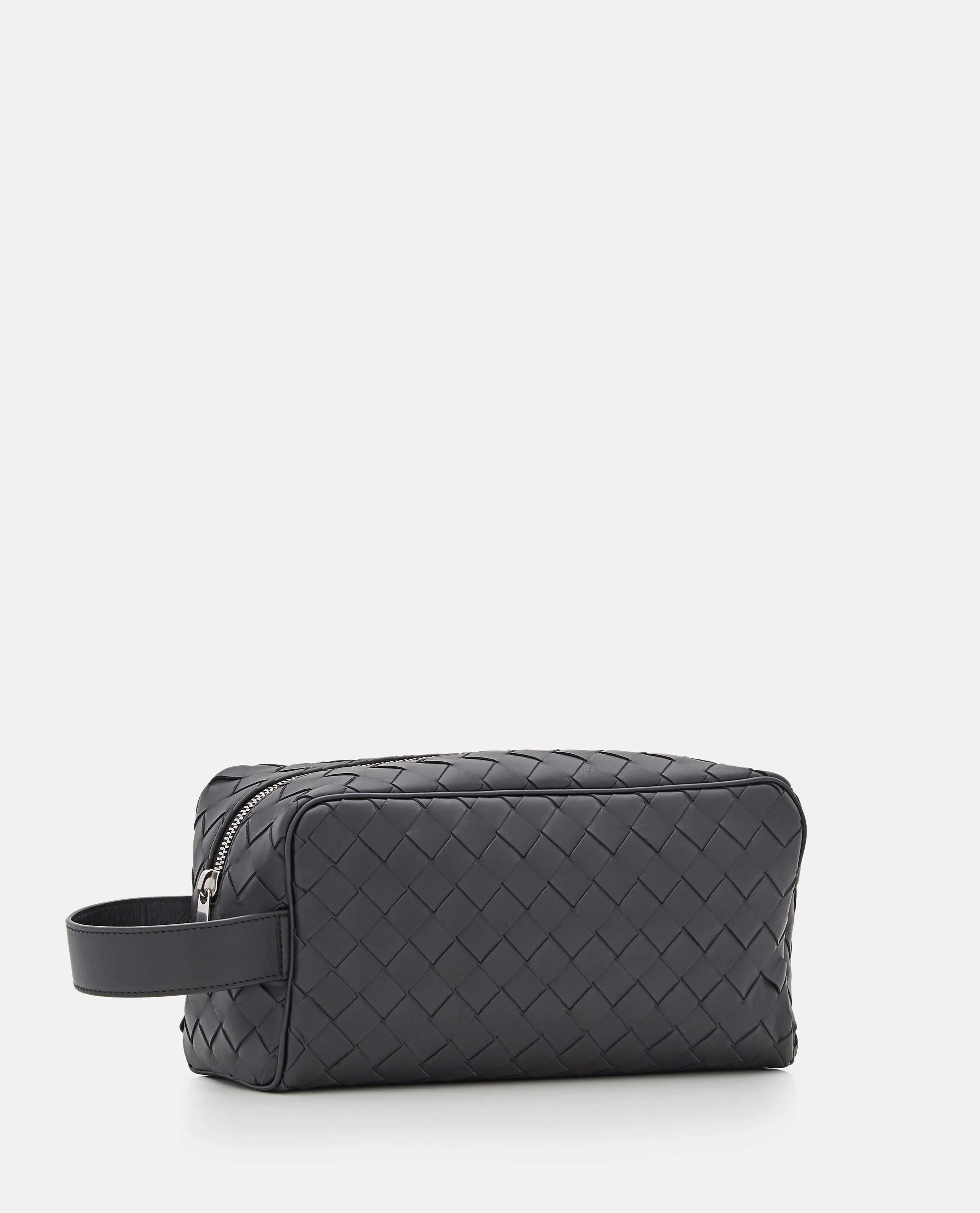 BEAUTY CASE IN PELLE INTRECCIATA - Image 3