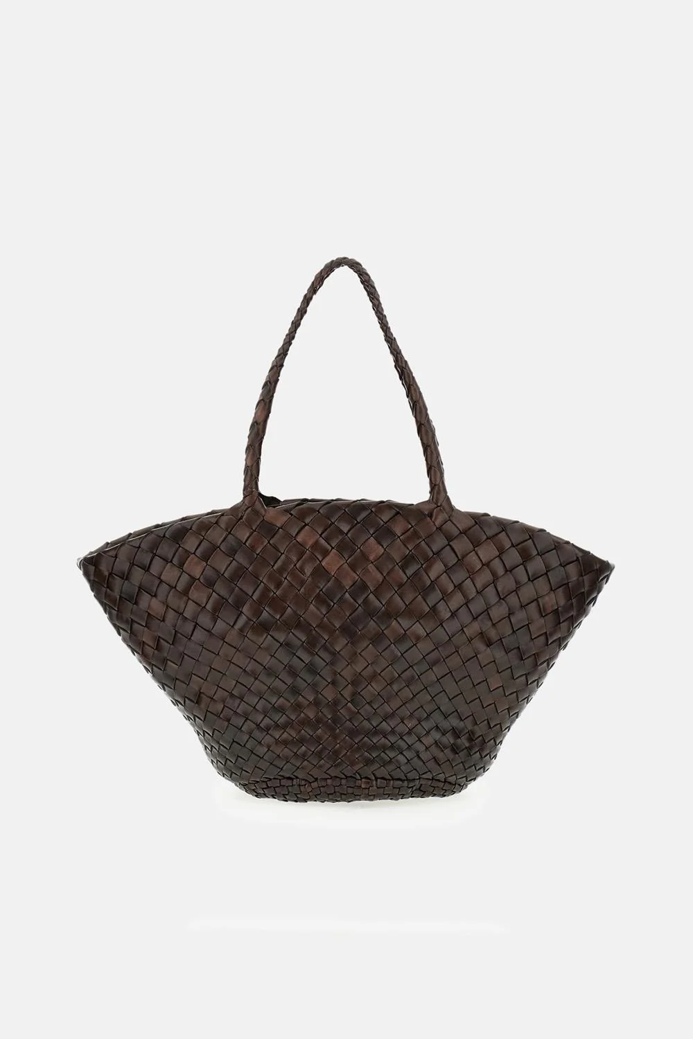 BORSA CESTA 'EGOLA' IN PELLE