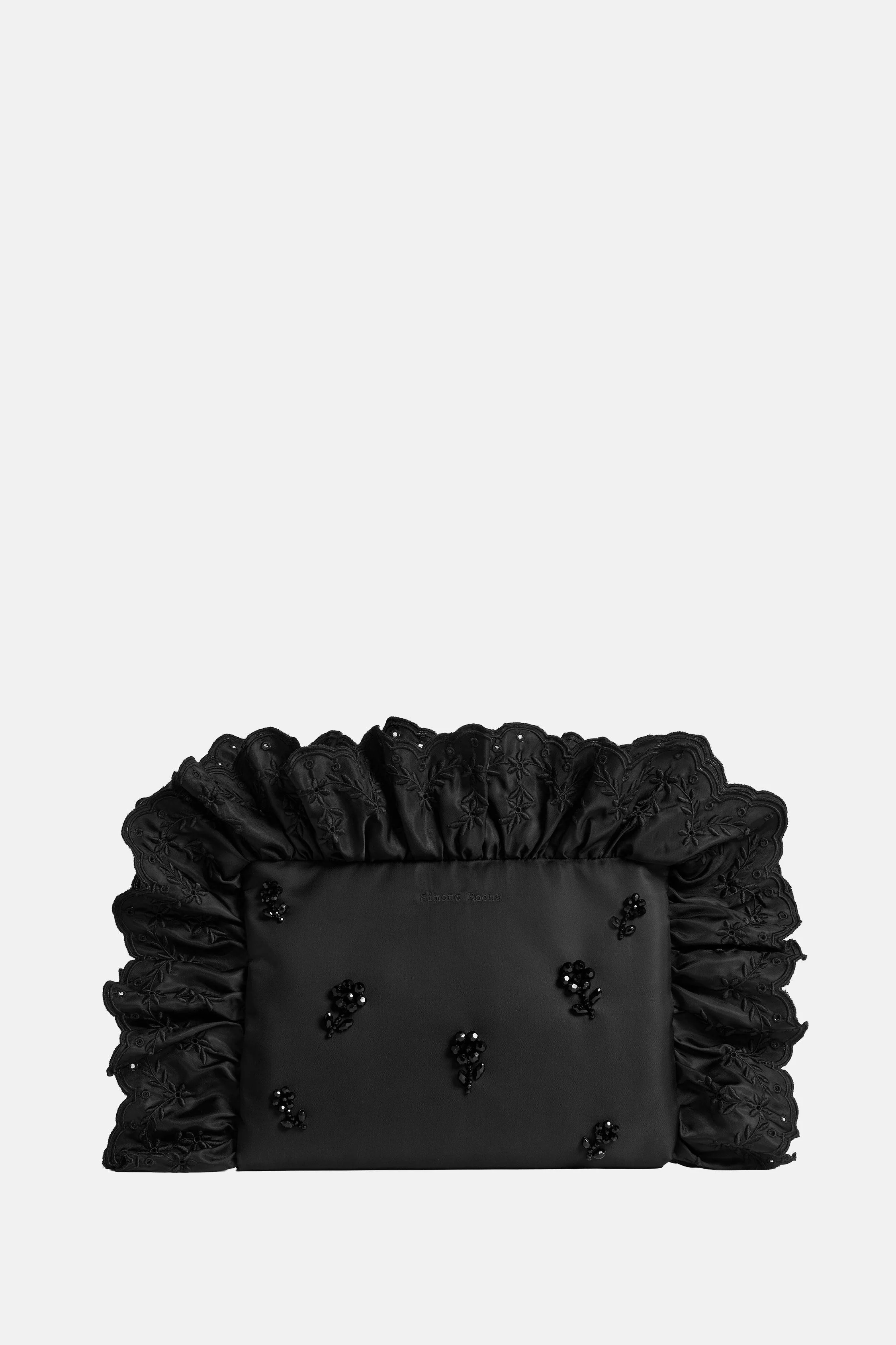 BORSA CLUTCH 'PILLOWCASE ' CON RICAMI - Image 2