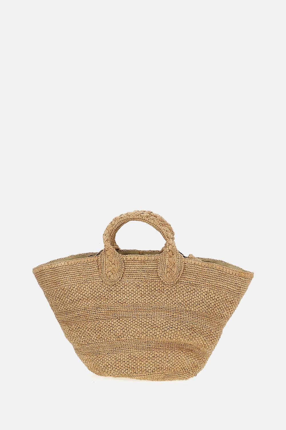 BORSA IN PAGLIA CON DOPPIO MANICO - Image 3