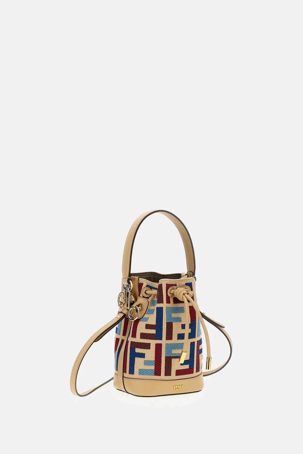 BORSA MINI MON TRESOR CANVAS RICAMO - Image 2