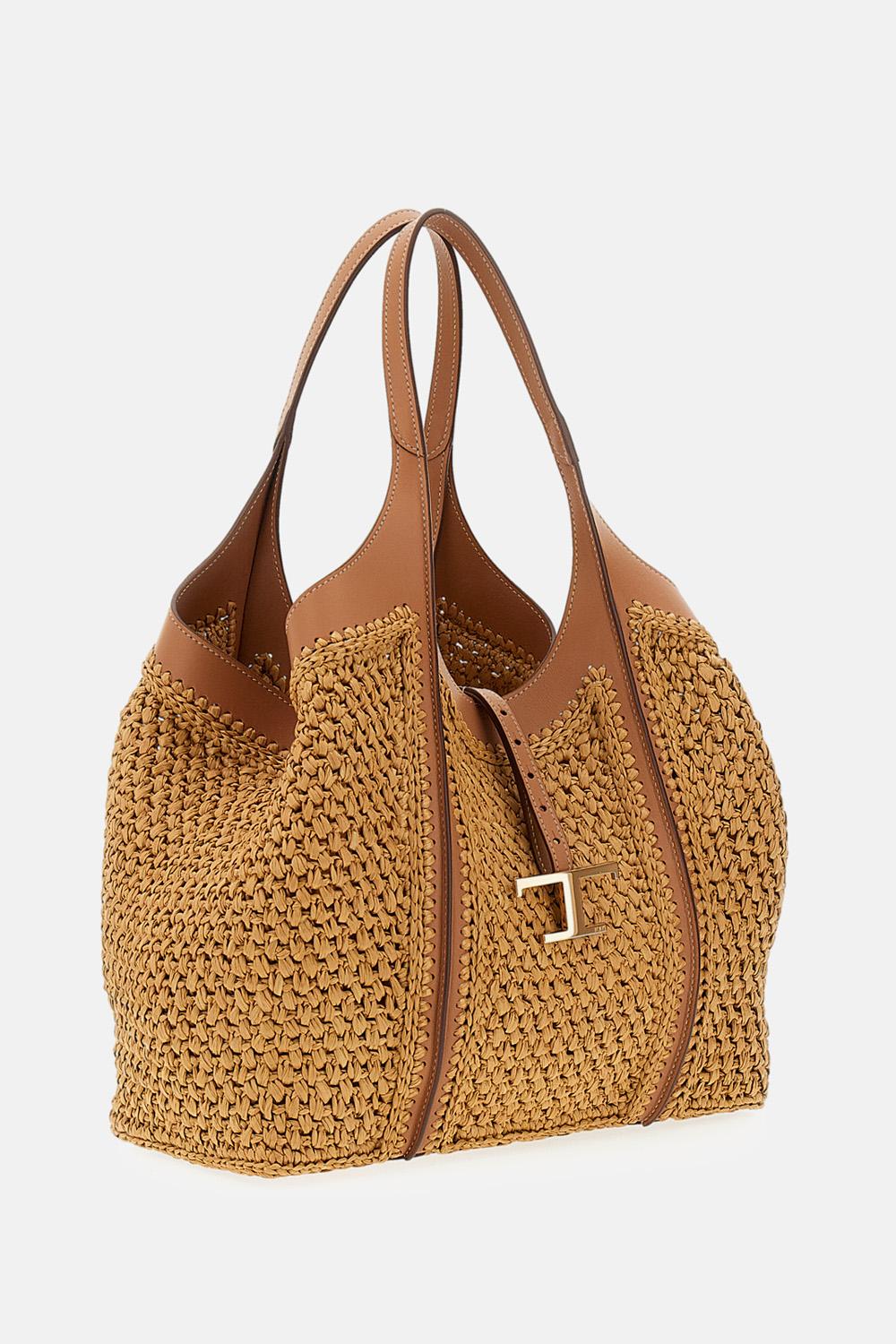 BORSA SHOPPING T TIMELESS IN CROCHET MEDIA - Image 2