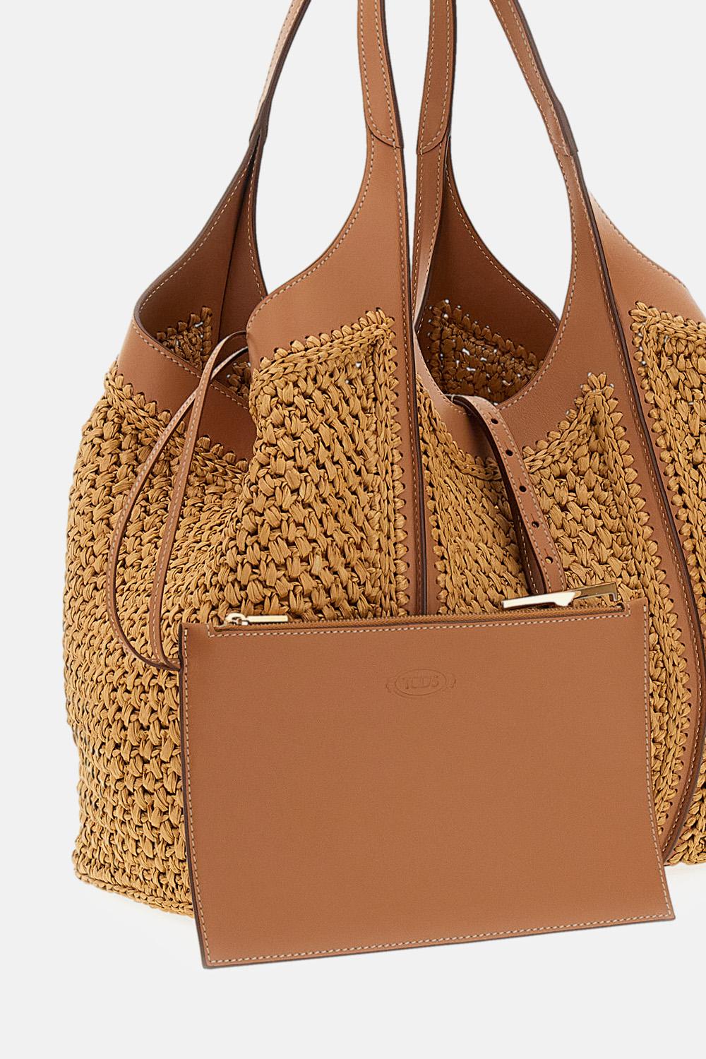 BORSA SHOPPING T TIMELESS IN CROCHET MEDIA - Image 3