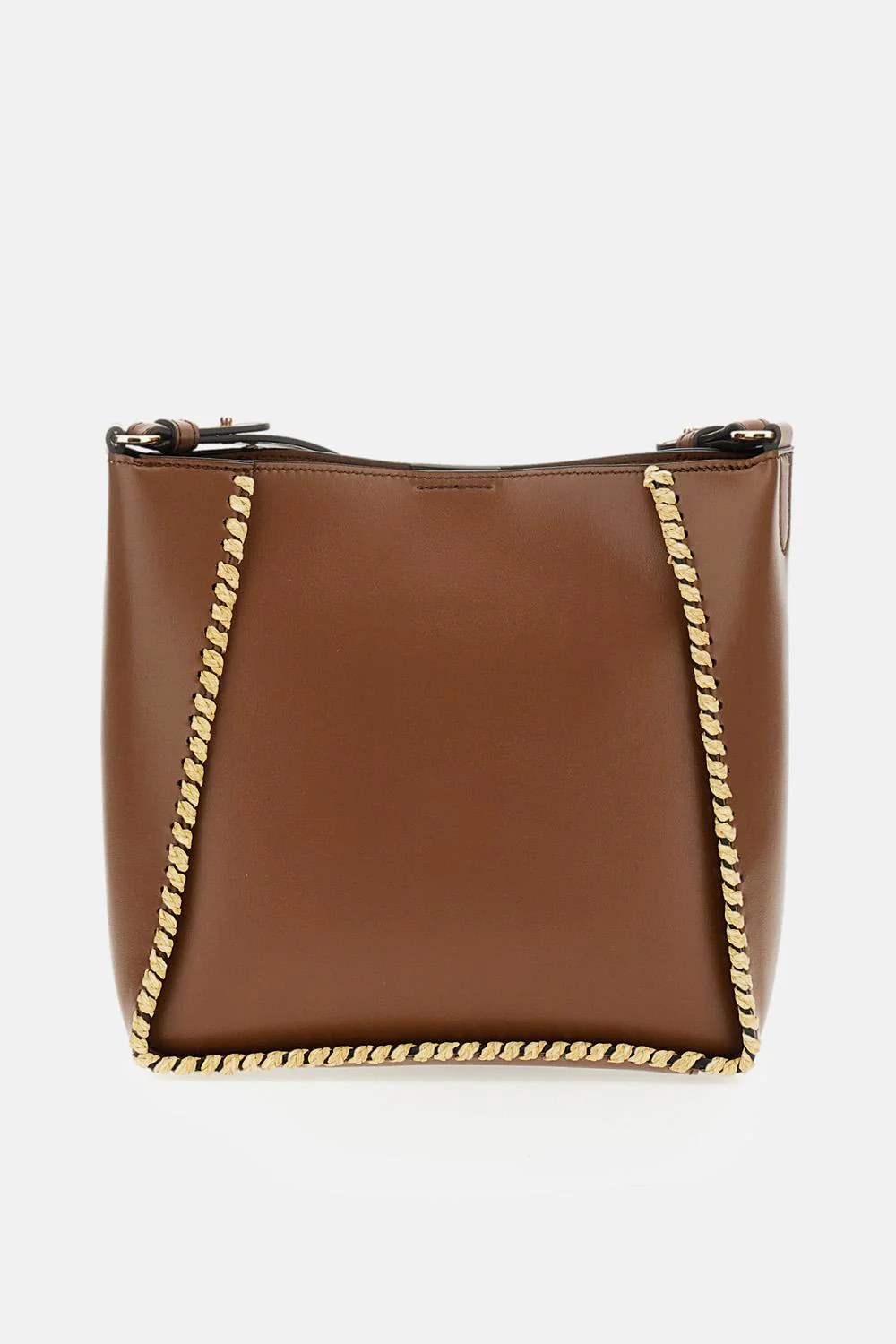 BORSA TRACOLLA CON LOGO IN RAFIA - Image 3