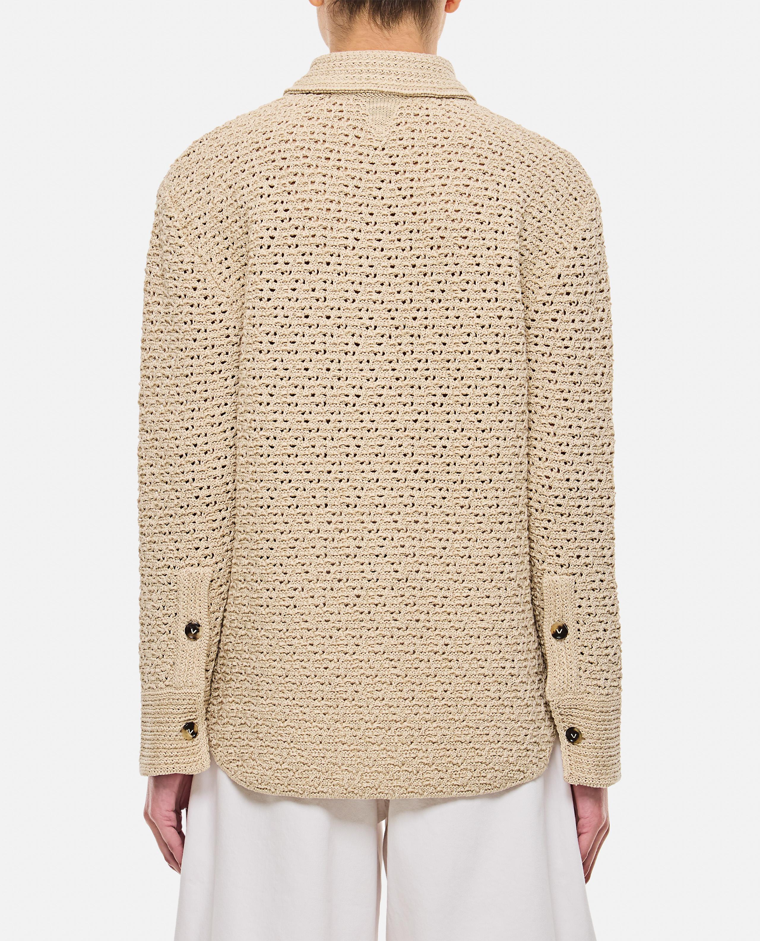 CAMICIA IN COTONE EFFETTO CROCHET - Image 3