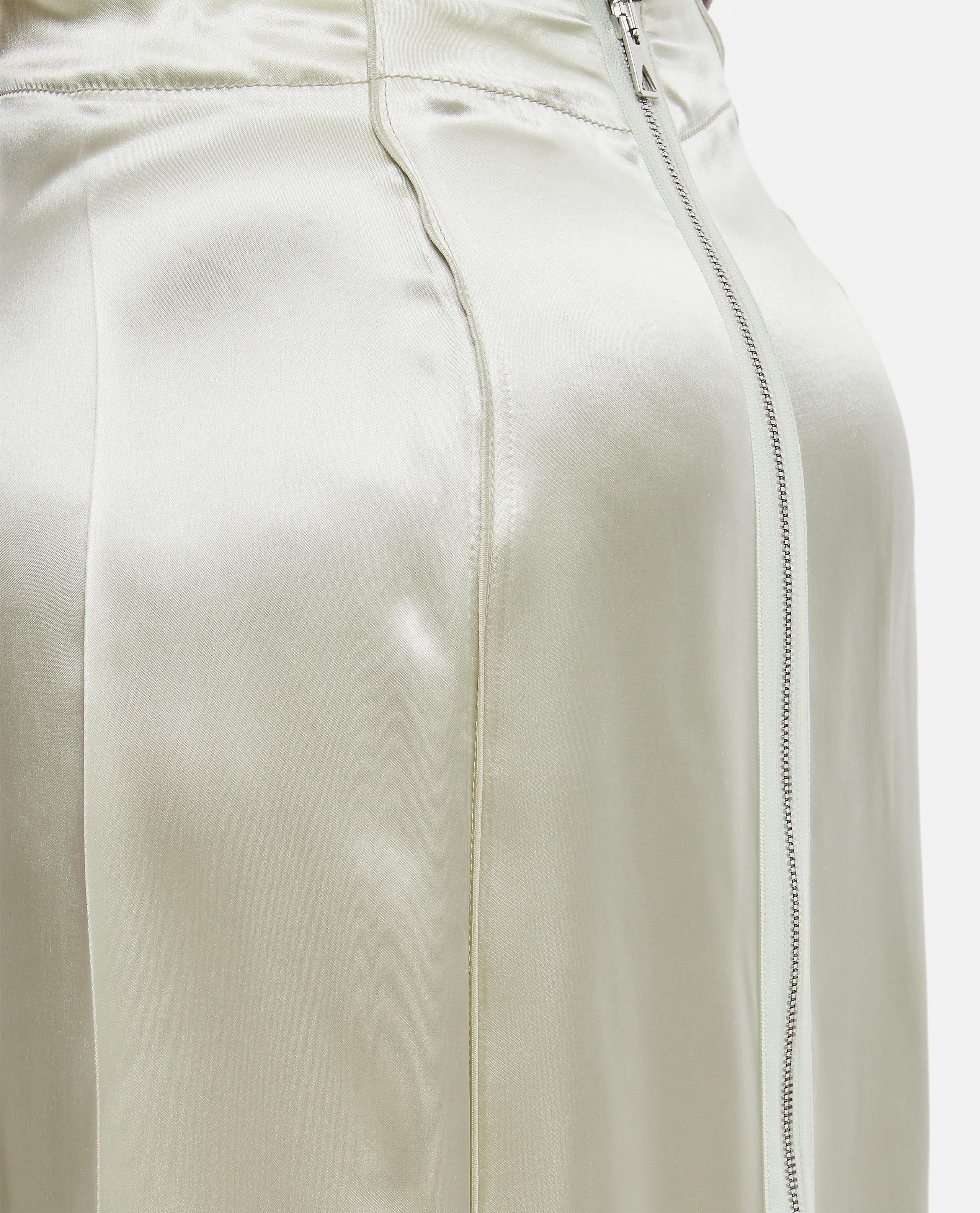 FLUID SATIN MIDI SKIRT - Image 4