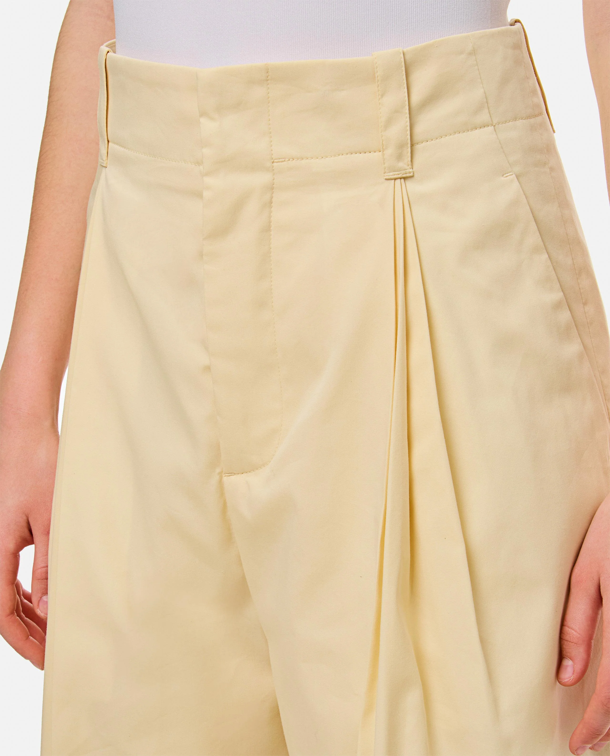 PANTALONE AMPIO IN SETA E COTONE - Image 5