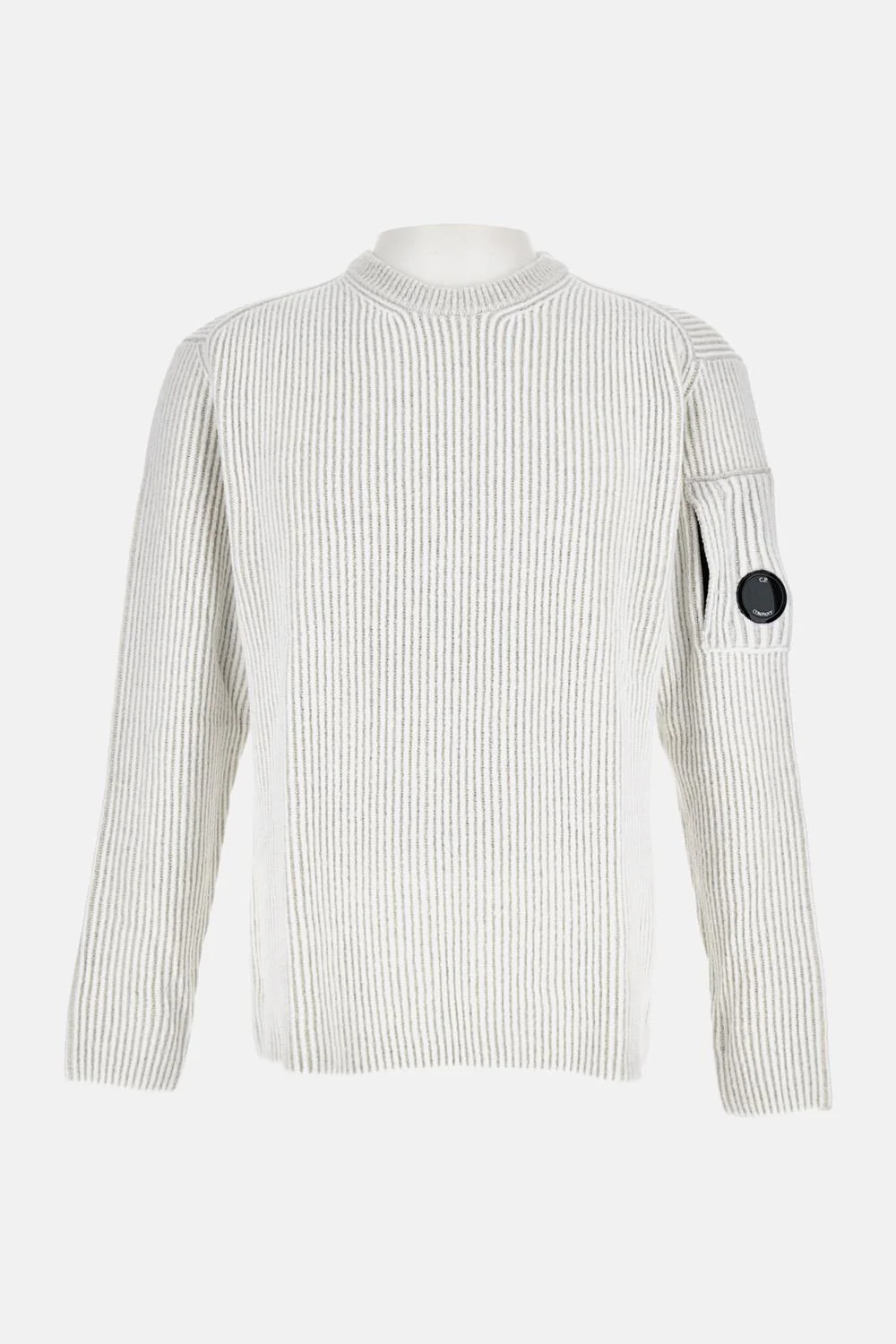 MAGLIONE GIROCOLLO IN MAGLIA FLEECE
