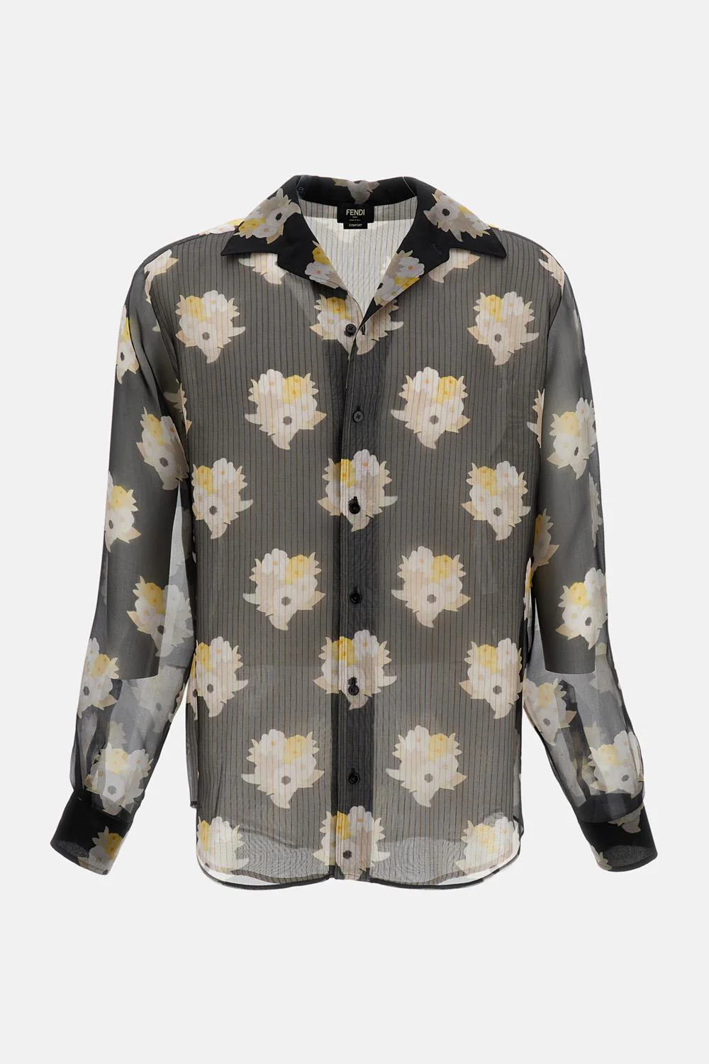 CAMICIA A DOPPIO STRATO FANTASIA