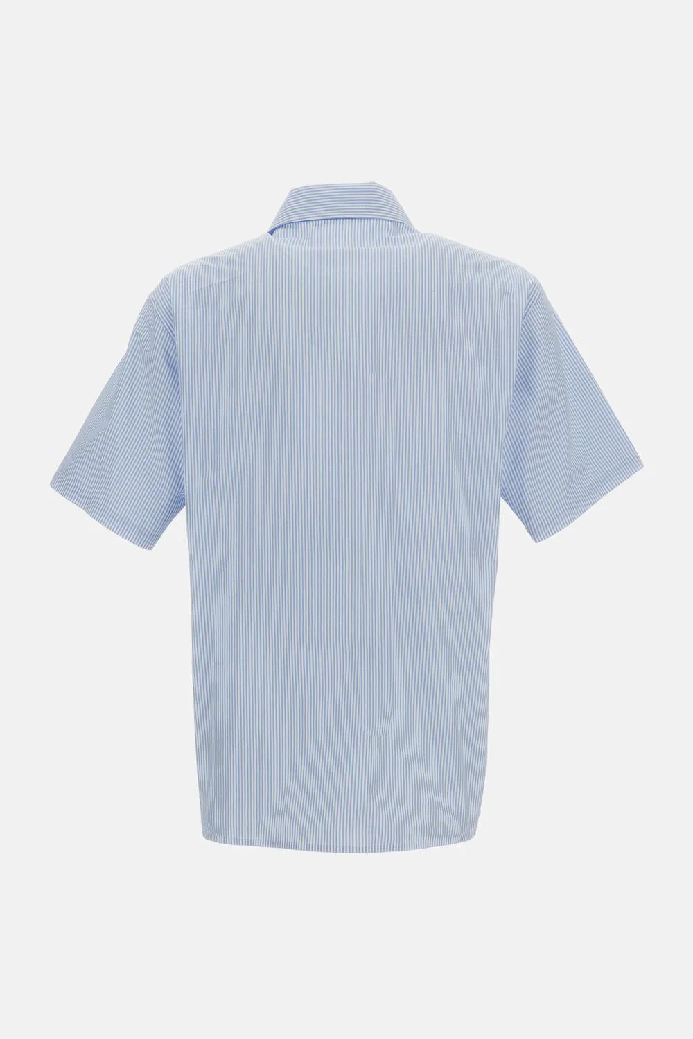 CAMICIA A MANICHE CORTE A RIGHE - Image 2