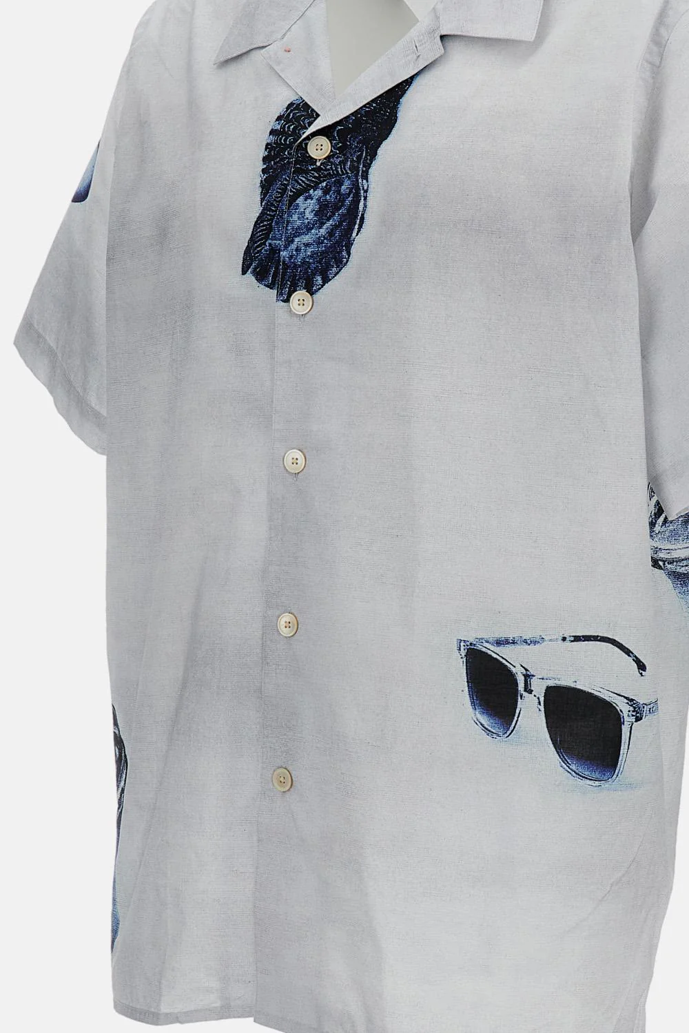 CAMICIA A MANICHE CORTE CON STAMPA - Image 3