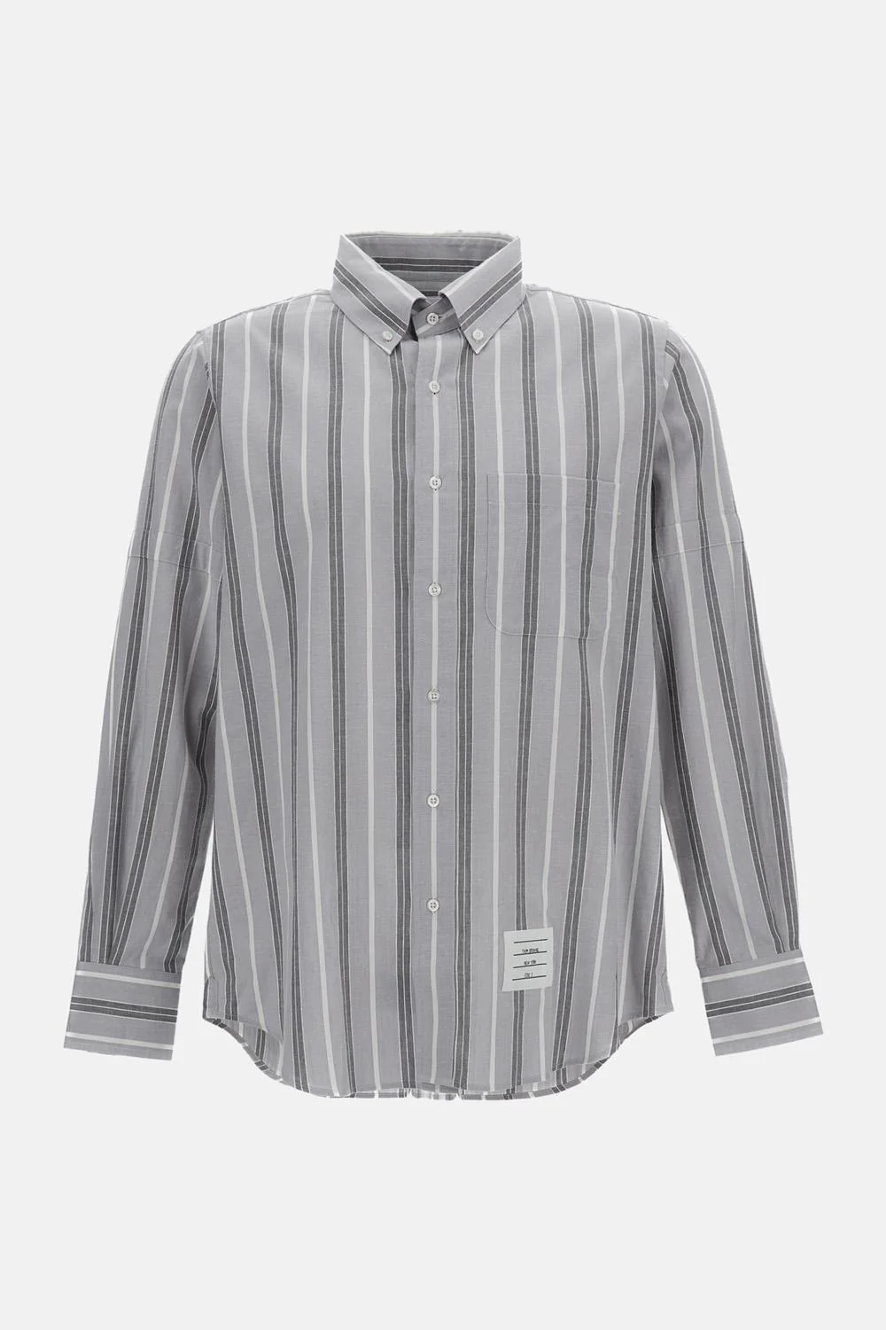CAMICIA A RIGHE IN COTONE