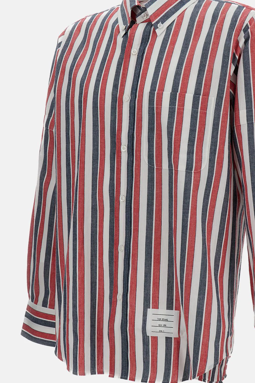 CAMICIA A RIGHE IN COTONE - Image 3