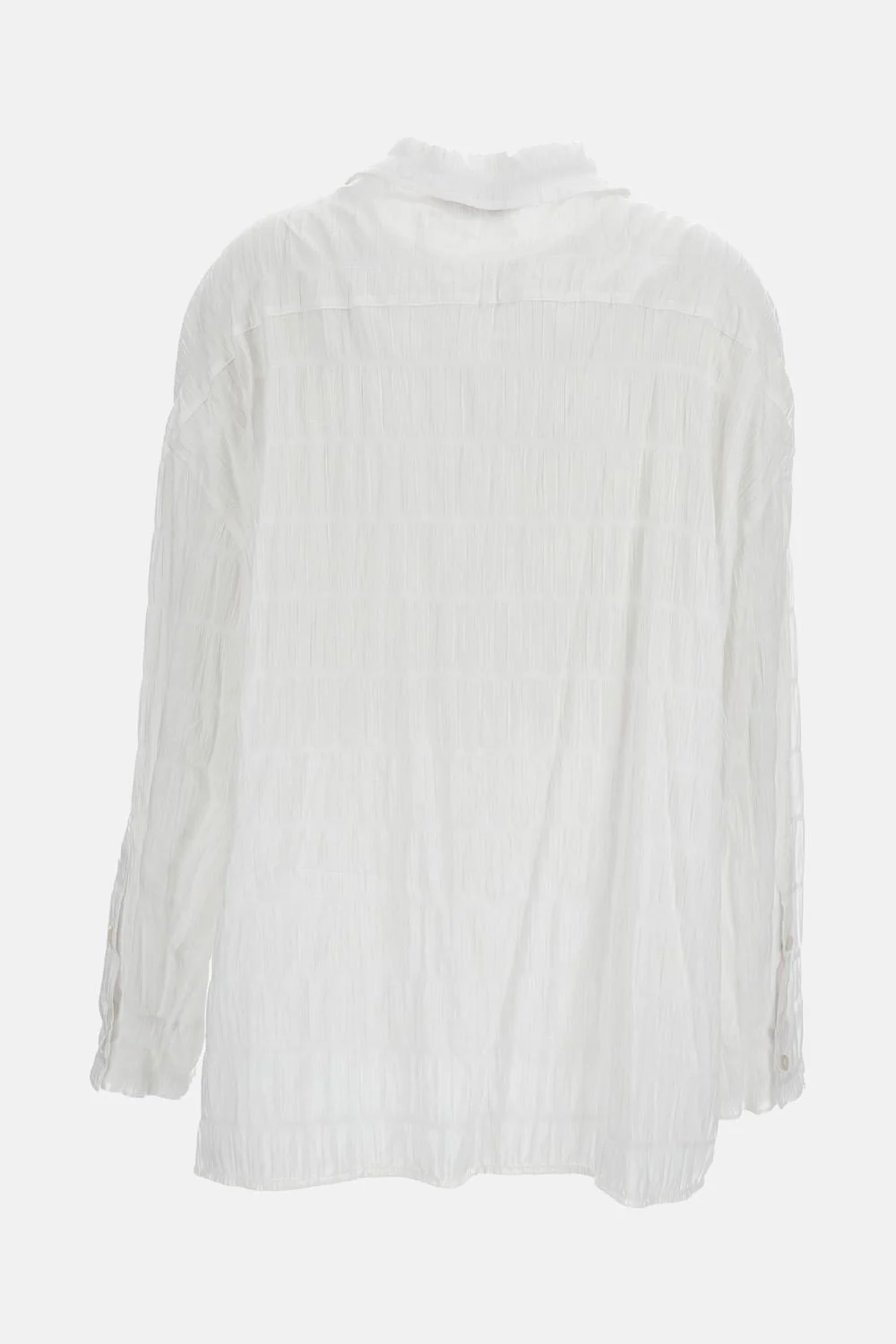 CAMICIA DARIA COTONE EFFETTO GOFFRATO - Image 2