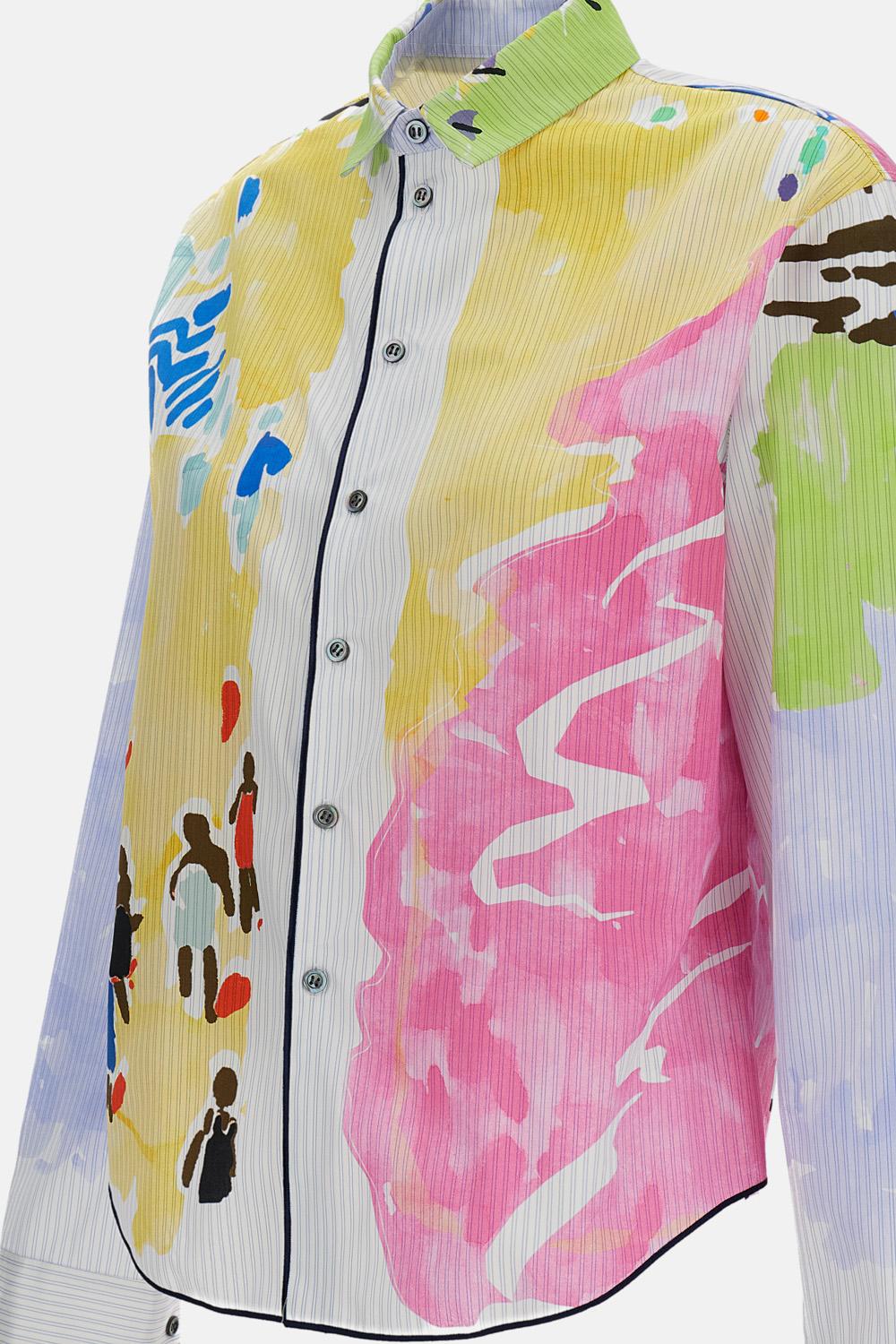 CAMICIA IN COTONE CON STAMPA - Image 3