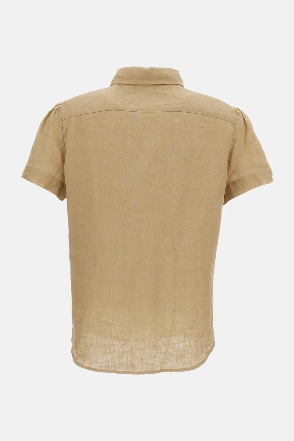 CAMICIA IN LINO A MANICHE CORTE - Image 2