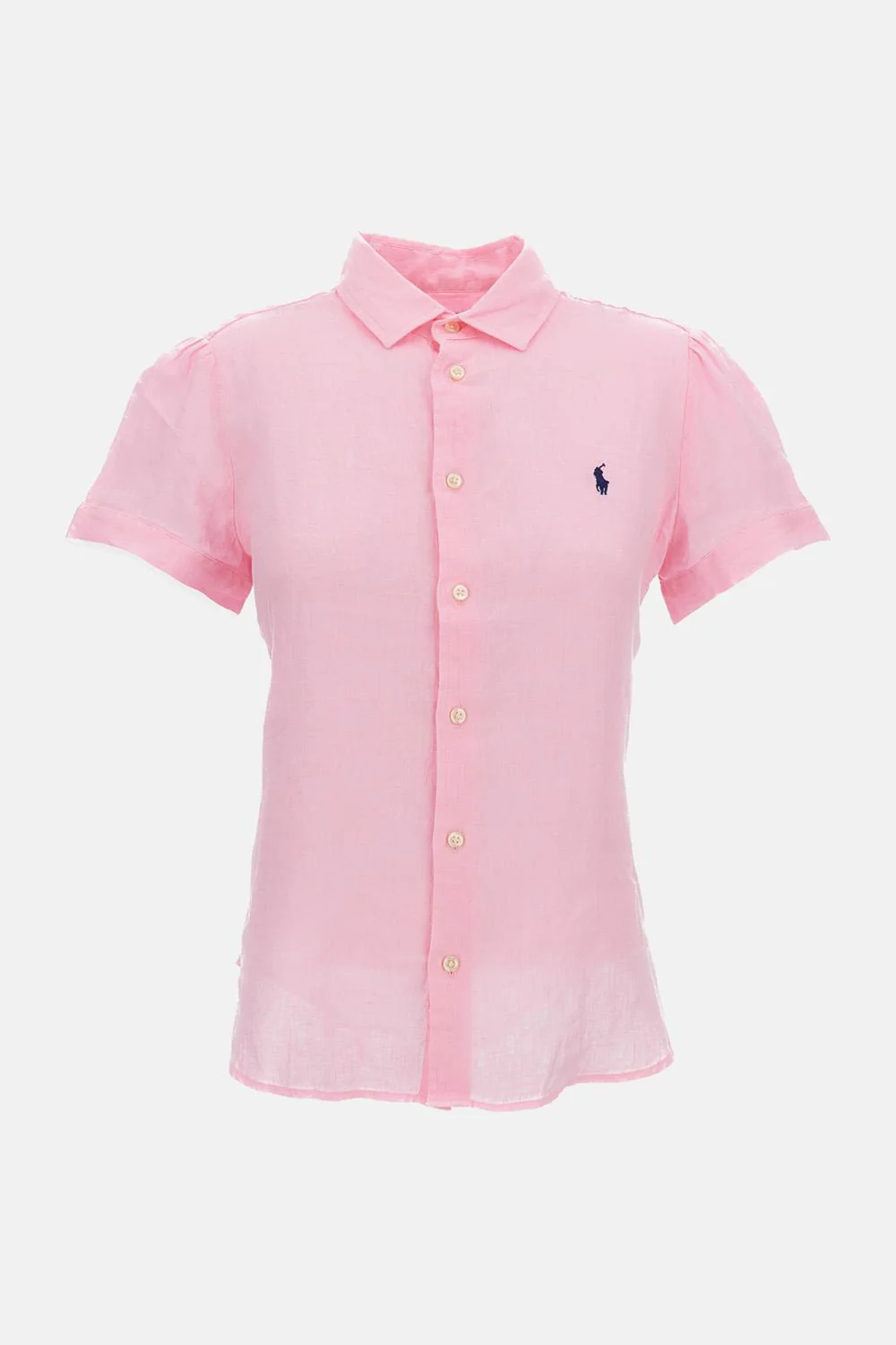 CAMICIA IN LINO MANICHE CORTE