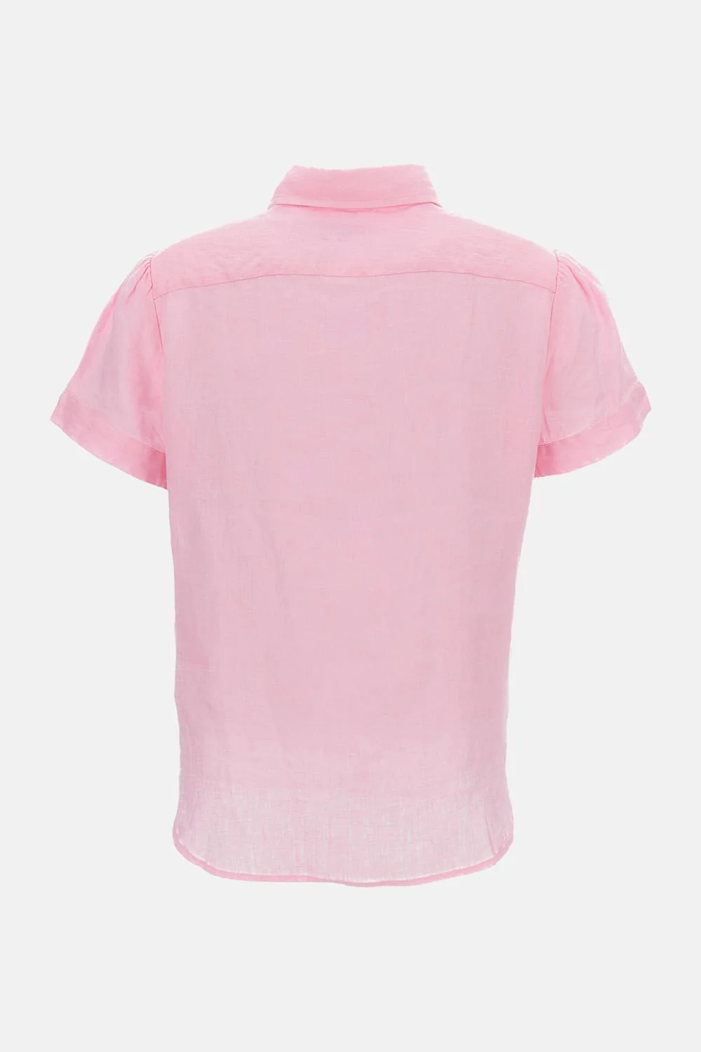 CAMICIA IN LINO MANICHE CORTE - Image 2