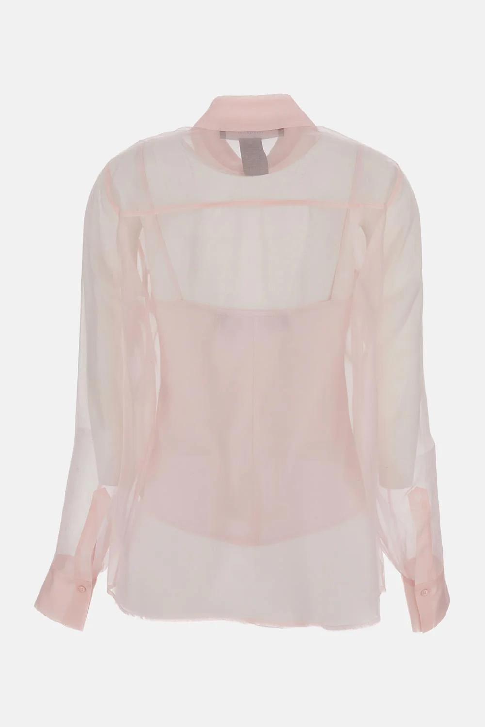 CAMICIA IN ORGANZA DI SETA - Image 2
