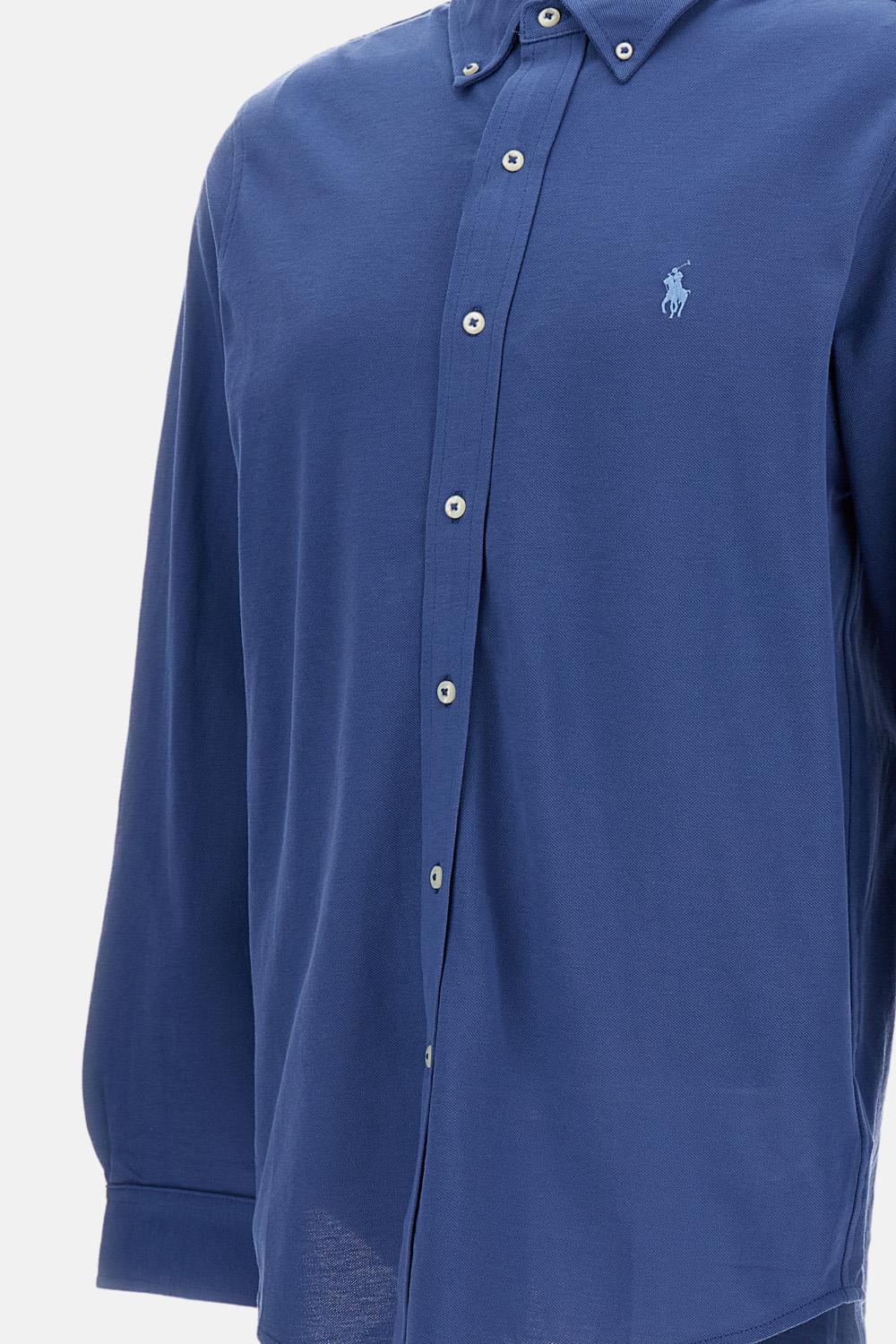 CAMICIA IN PIQUET DI COTONE - Image 3