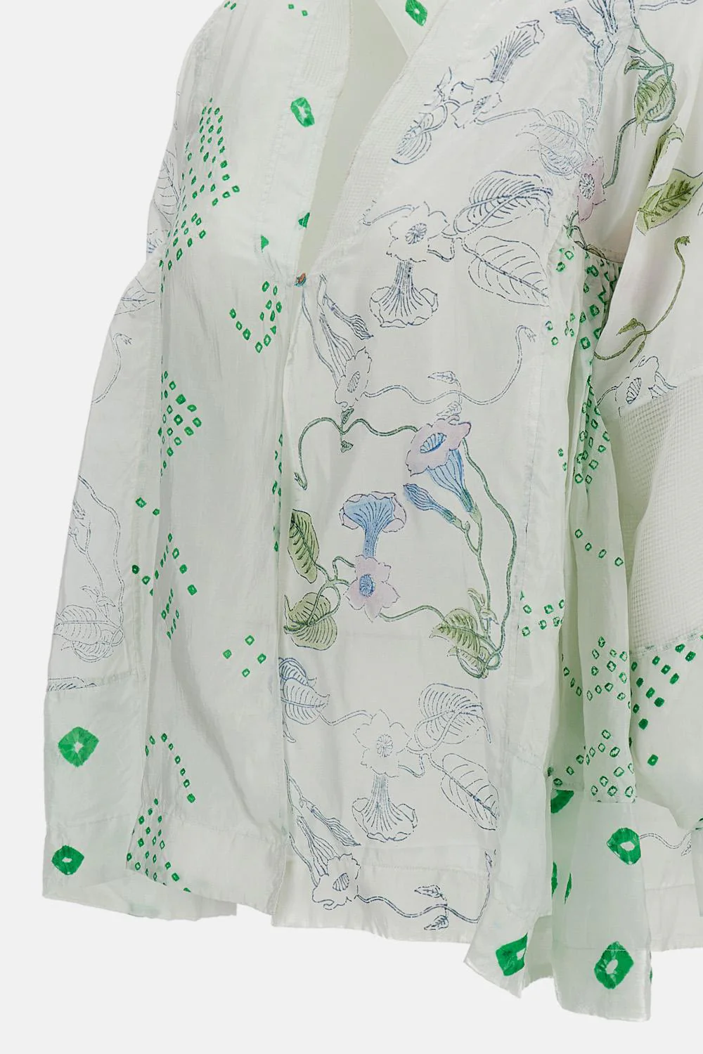 CAMICIA IN SETA SCOLLO A V - Image 3