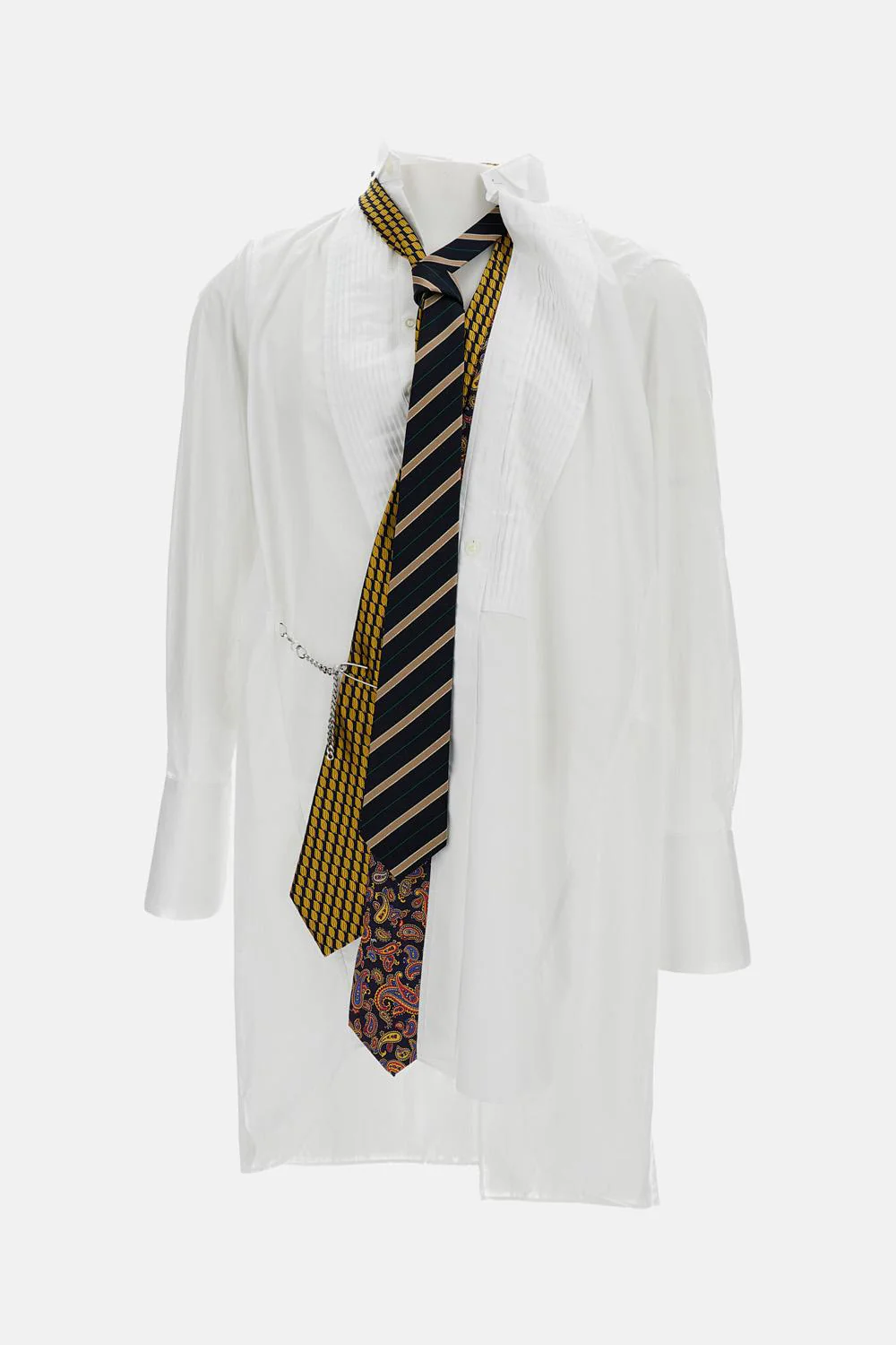 CAMICIA LUNGA ASIMMETRICA