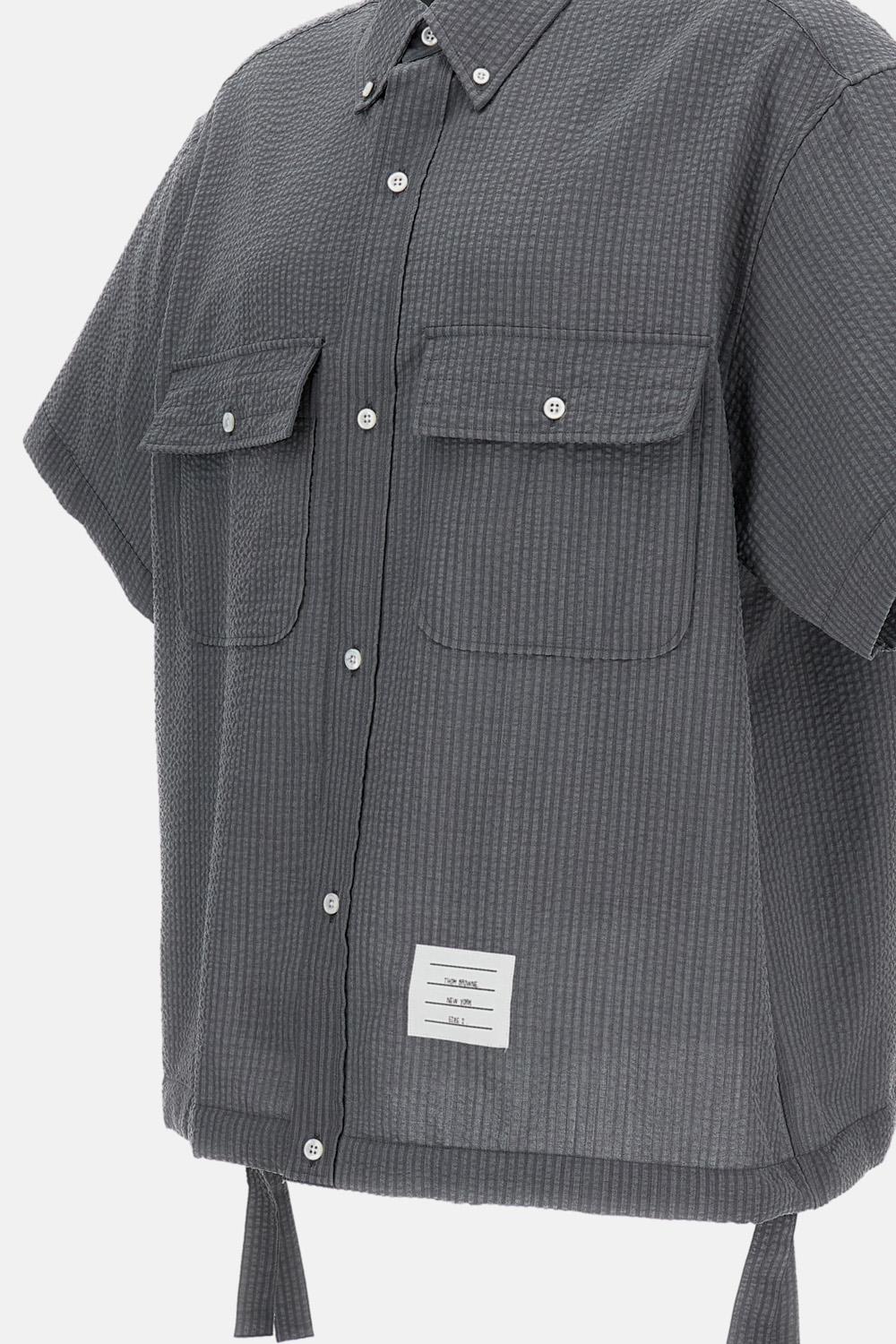 CAMICIA OVERSIZE A MANICHE CORTE - Image 3