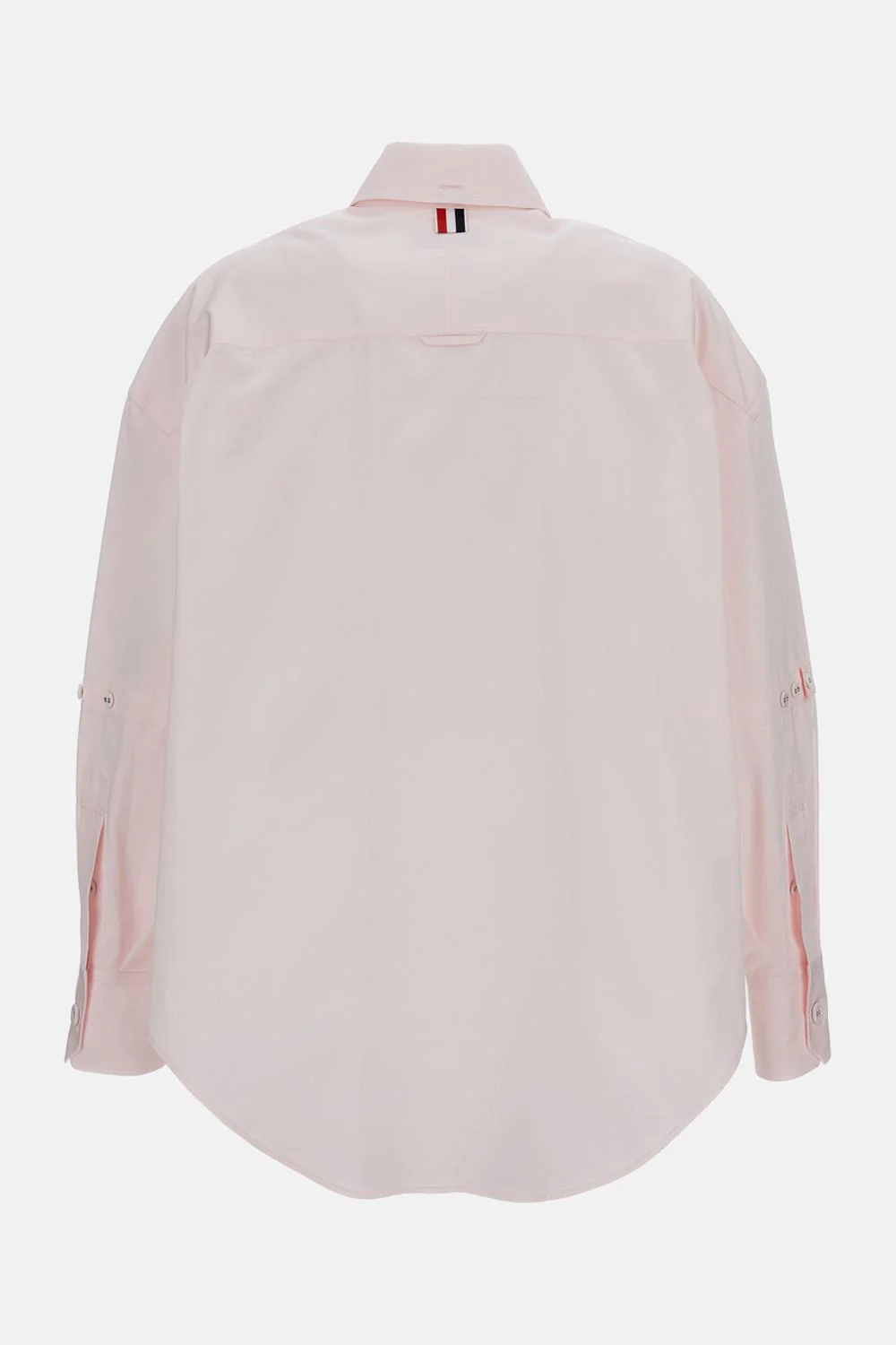CAMICIA OVERSIZE CON COLLETTO A PUNTA - Image 2