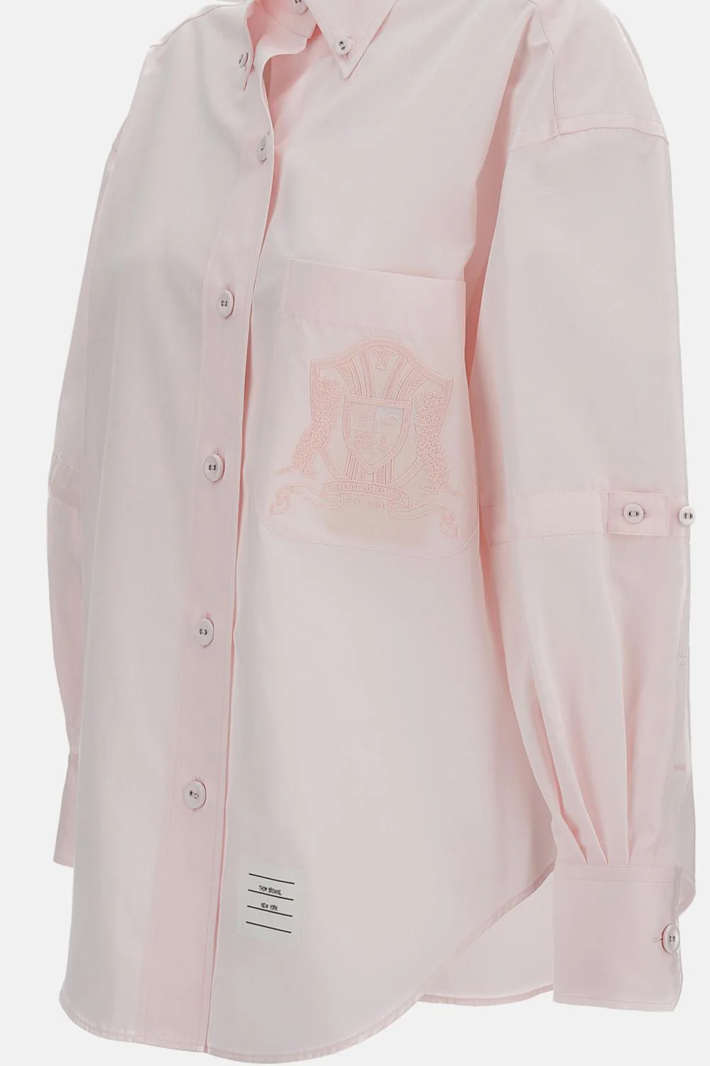 CAMICIA OVERSIZE CON COLLETTO A PUNTA - Image 3
