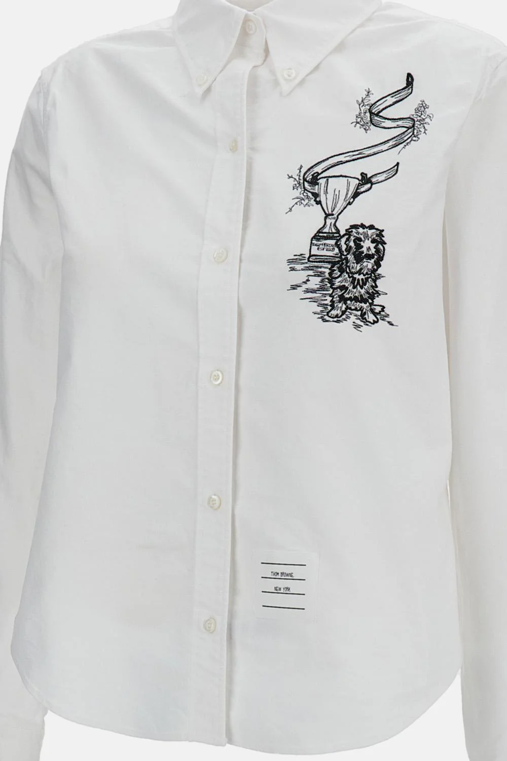 CAMICIA RICAMO TROFEO HECTOR A PUNTO MATITA - Image 3