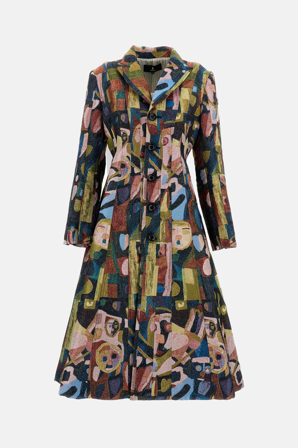 CAPPOTTINO JACQUARD IN PATCHWORK