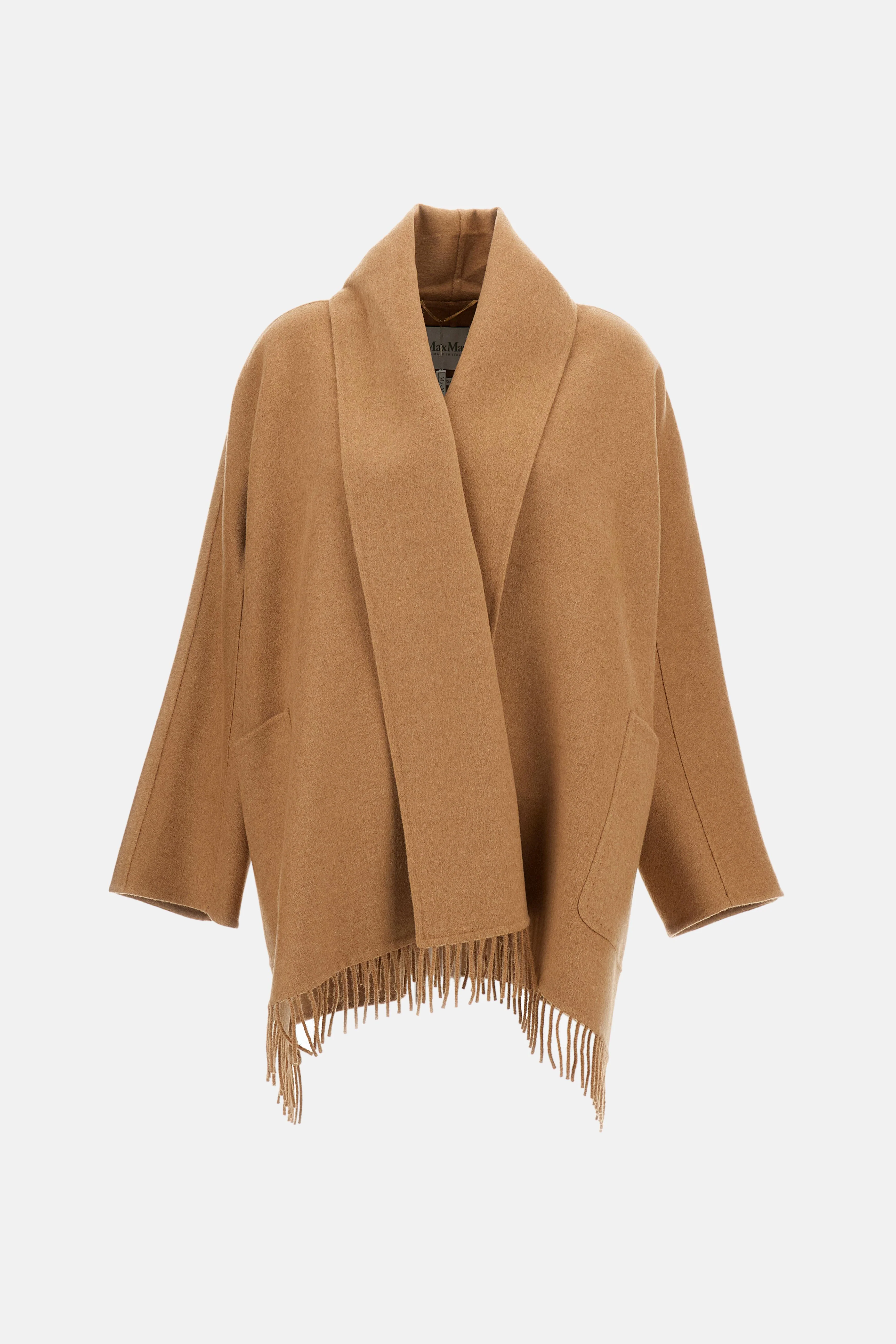 CAPPOTTO CARDIGAN IN CAMMELLO