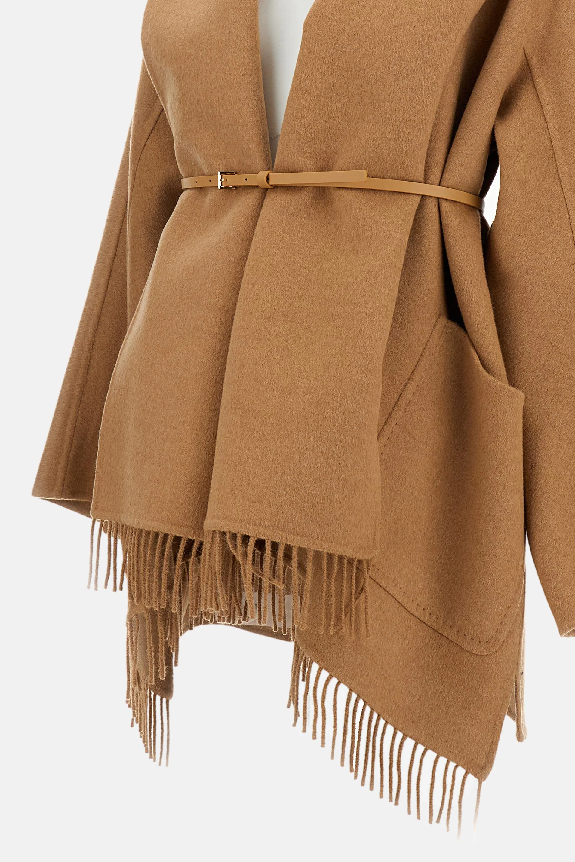 CAPPOTTO CARDIGAN IN CAMMELLO - Image 3