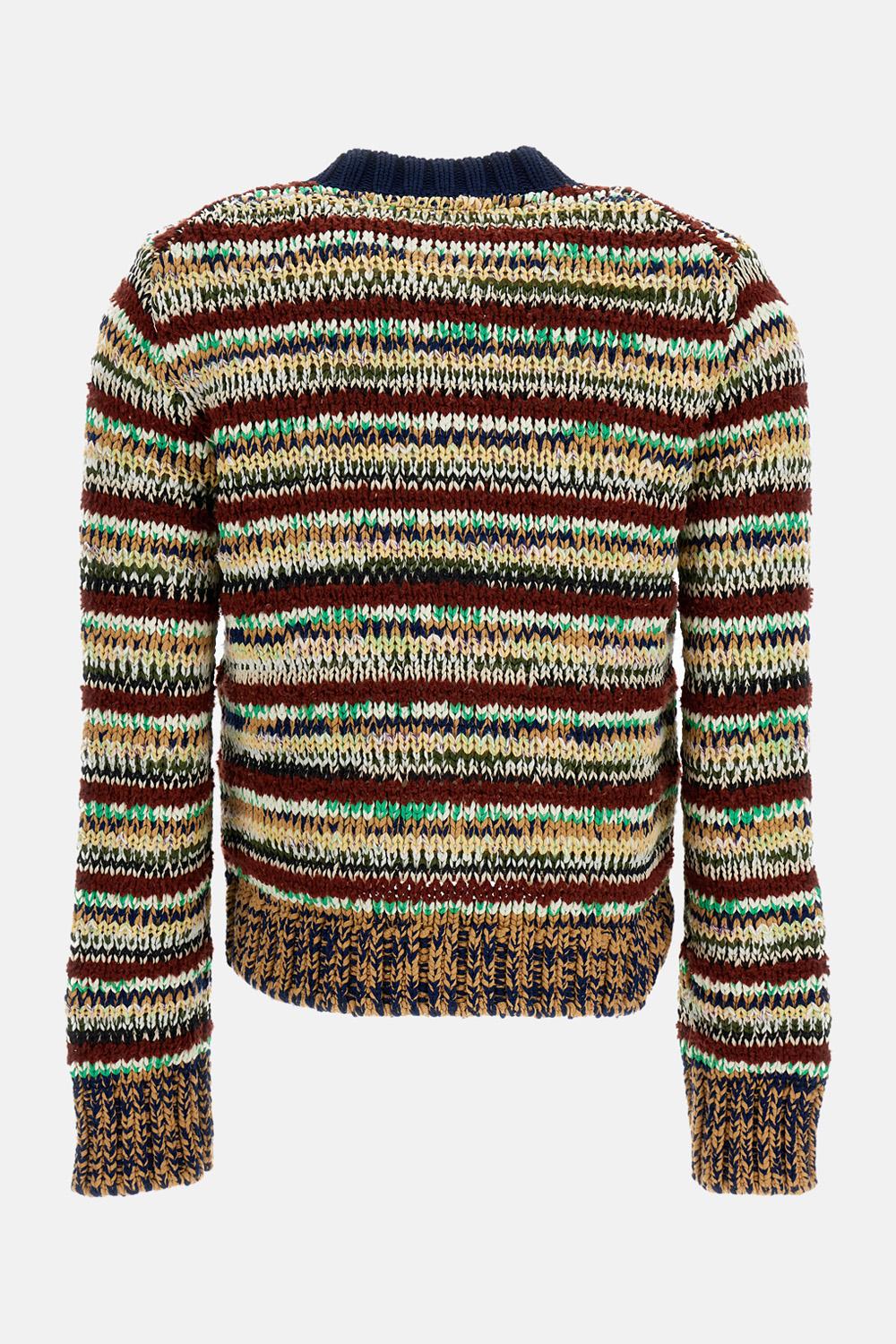 CARDIGAN IN MAGLIA MISTA - Image 2