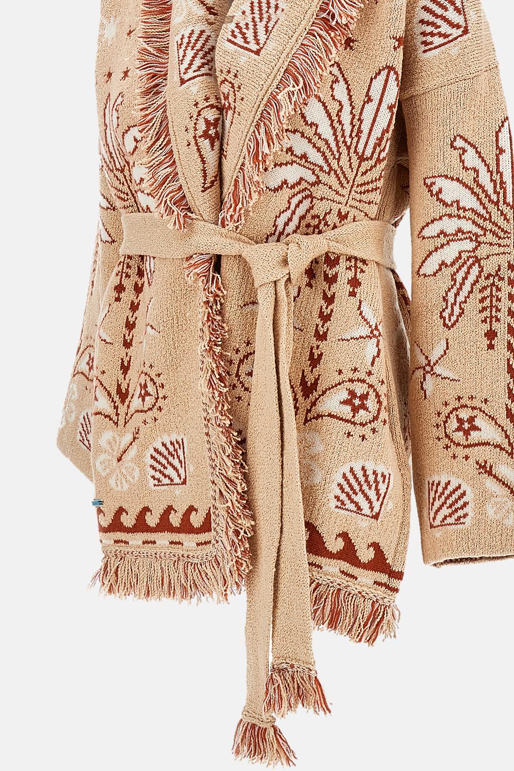 Cardigan lungo 'Echoes Of The Island' - Image 4